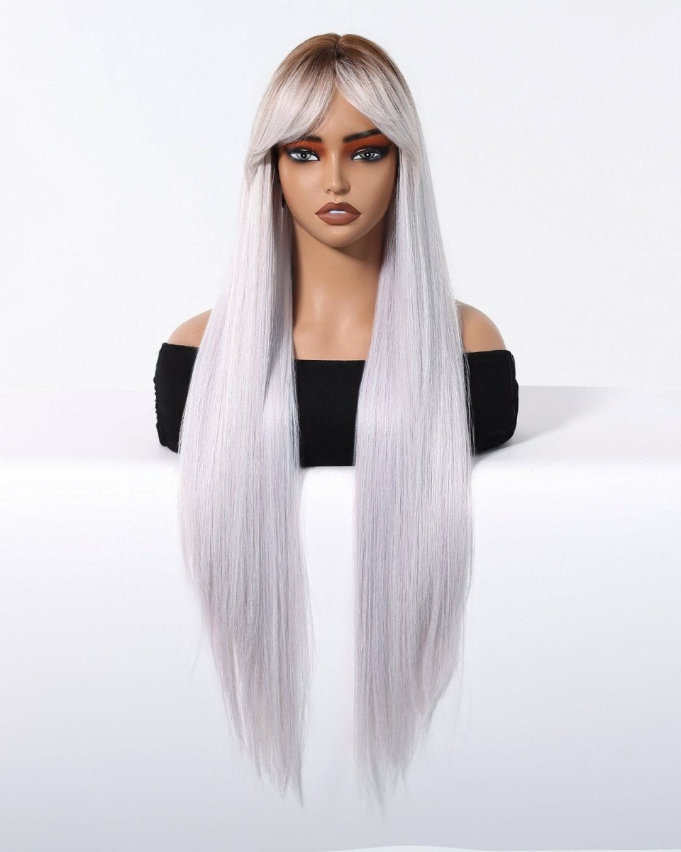 Icy Platinum Straight Wig - MARKETPLACE - Milk & Honey Wigs
