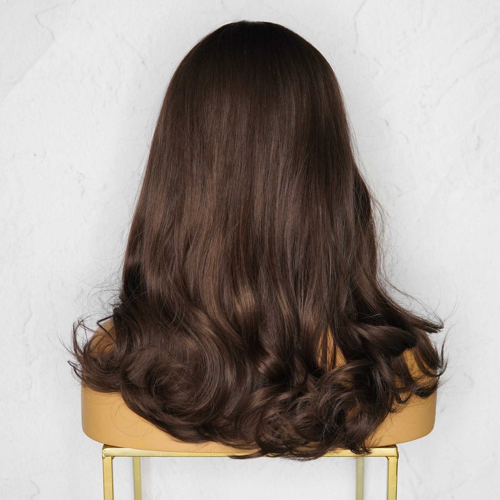 IMMY Chocolate Brown Fringe Wig - Milk & Honey Wigs