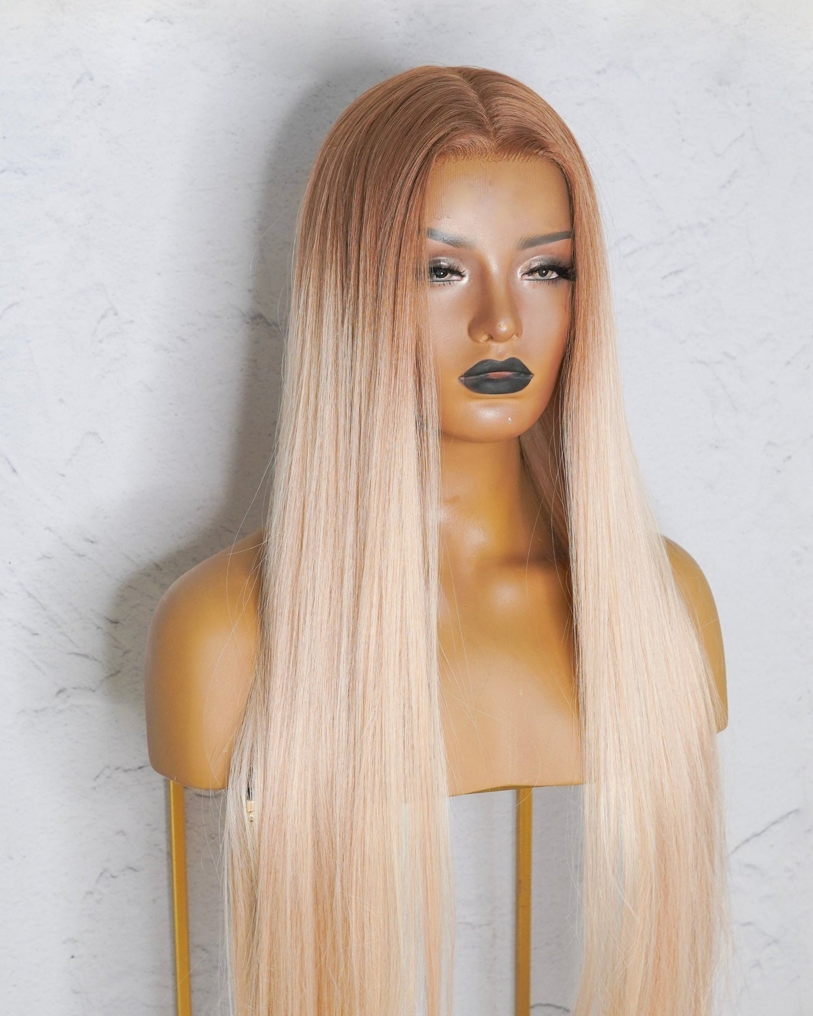 ISABELLE Honey Ombre Lace Front Wig - Milk & Honey Wigs