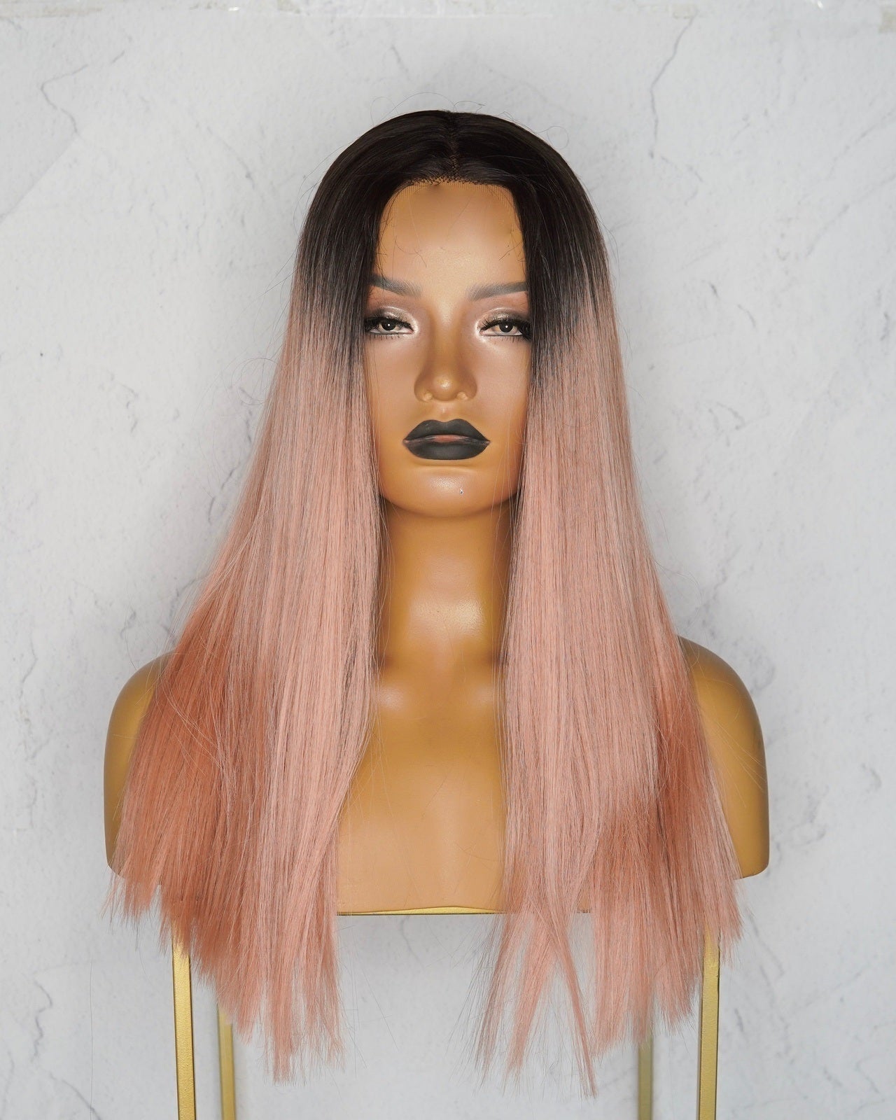 JANELLE Ombre Pink Lace Front Wig - Milk & Honey Wigs