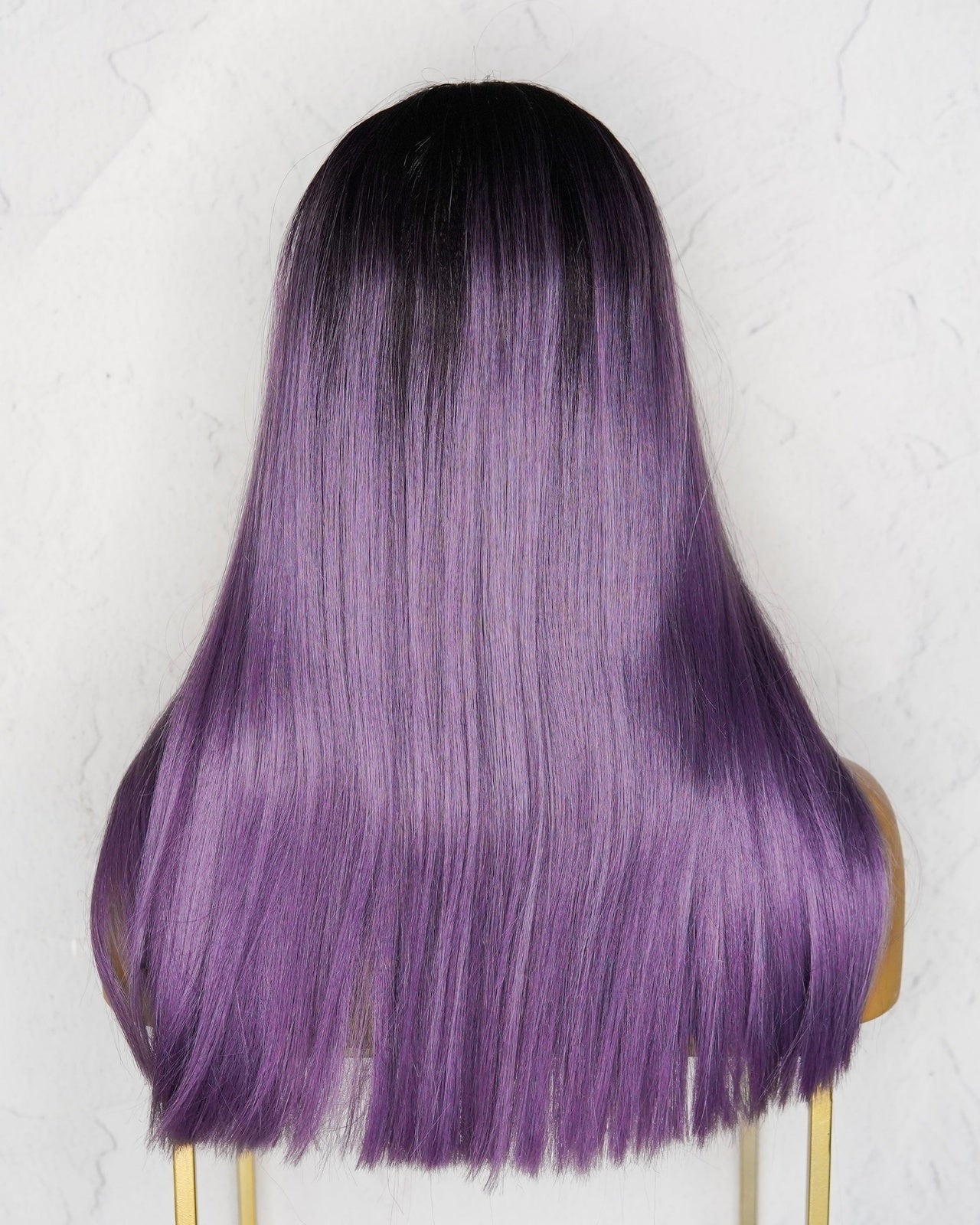 JANELLE Ombre Purple Lace Front Wig - Milk & Honey Wigs