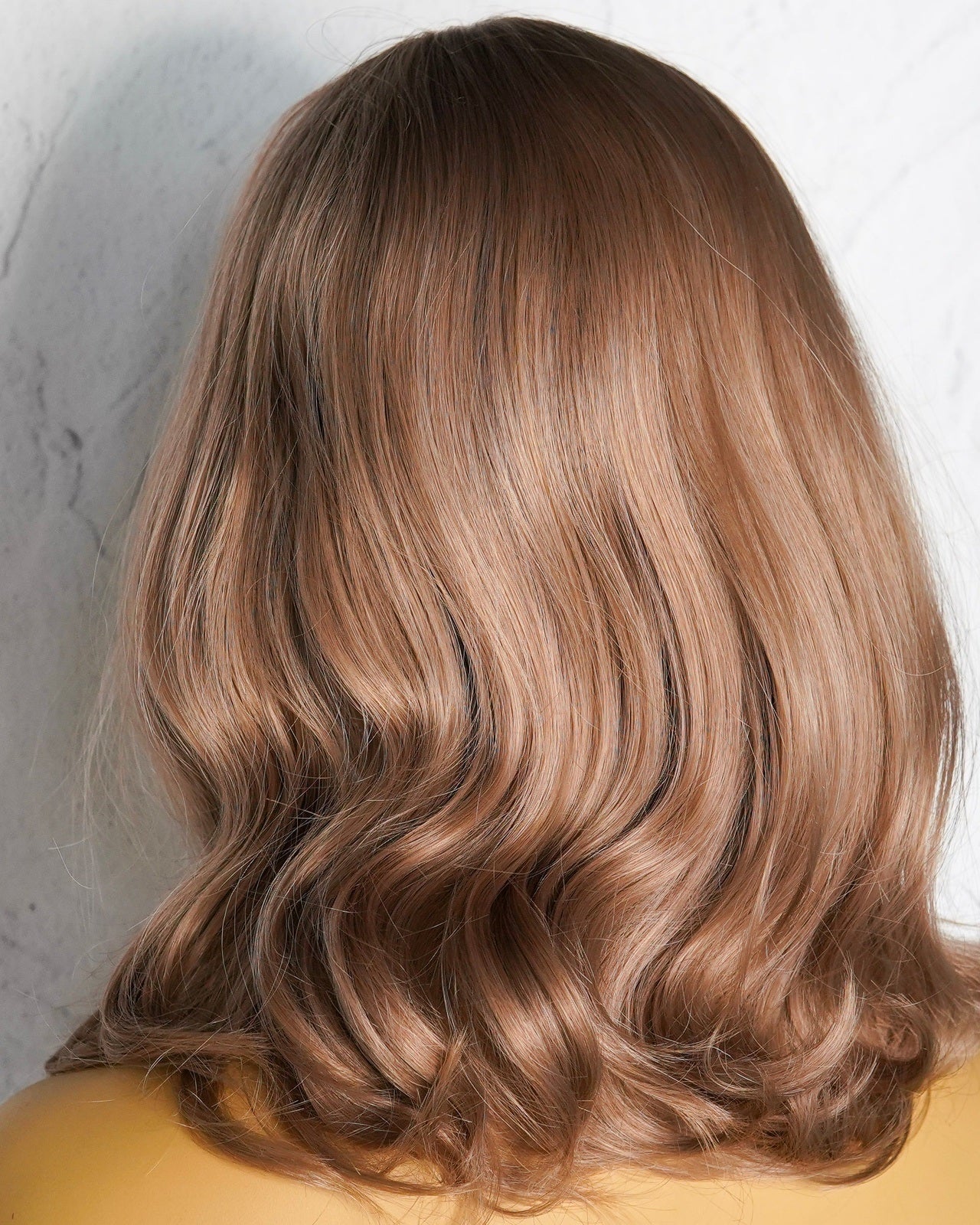 JAY Beach Blonde Ombre Fringe Wig - Milk & Honey Wigs