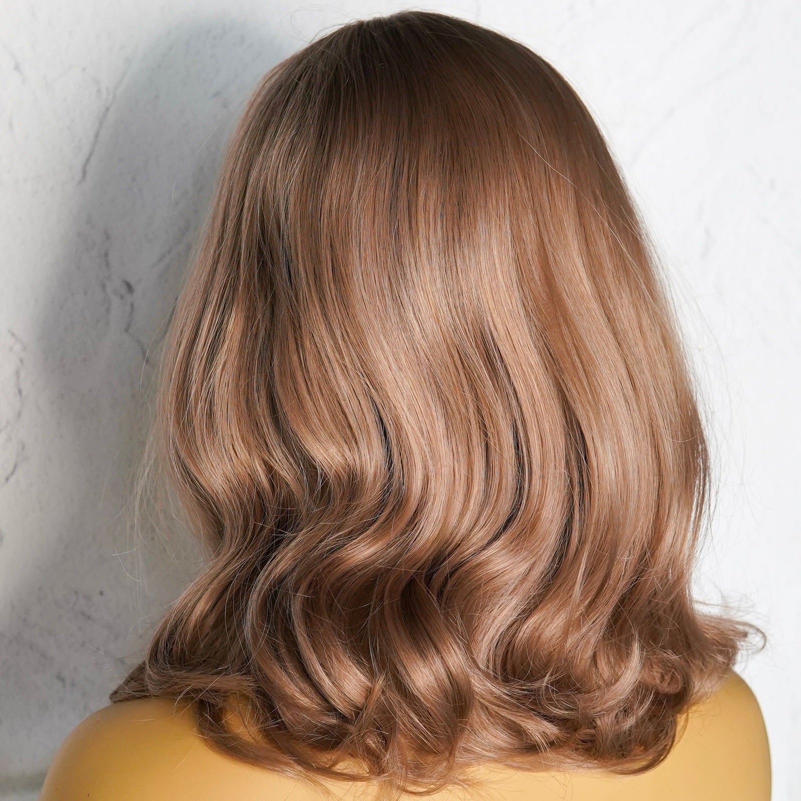 JAY Beach Blonde Ombre Fringe Wig - Milk & Honey Wigs