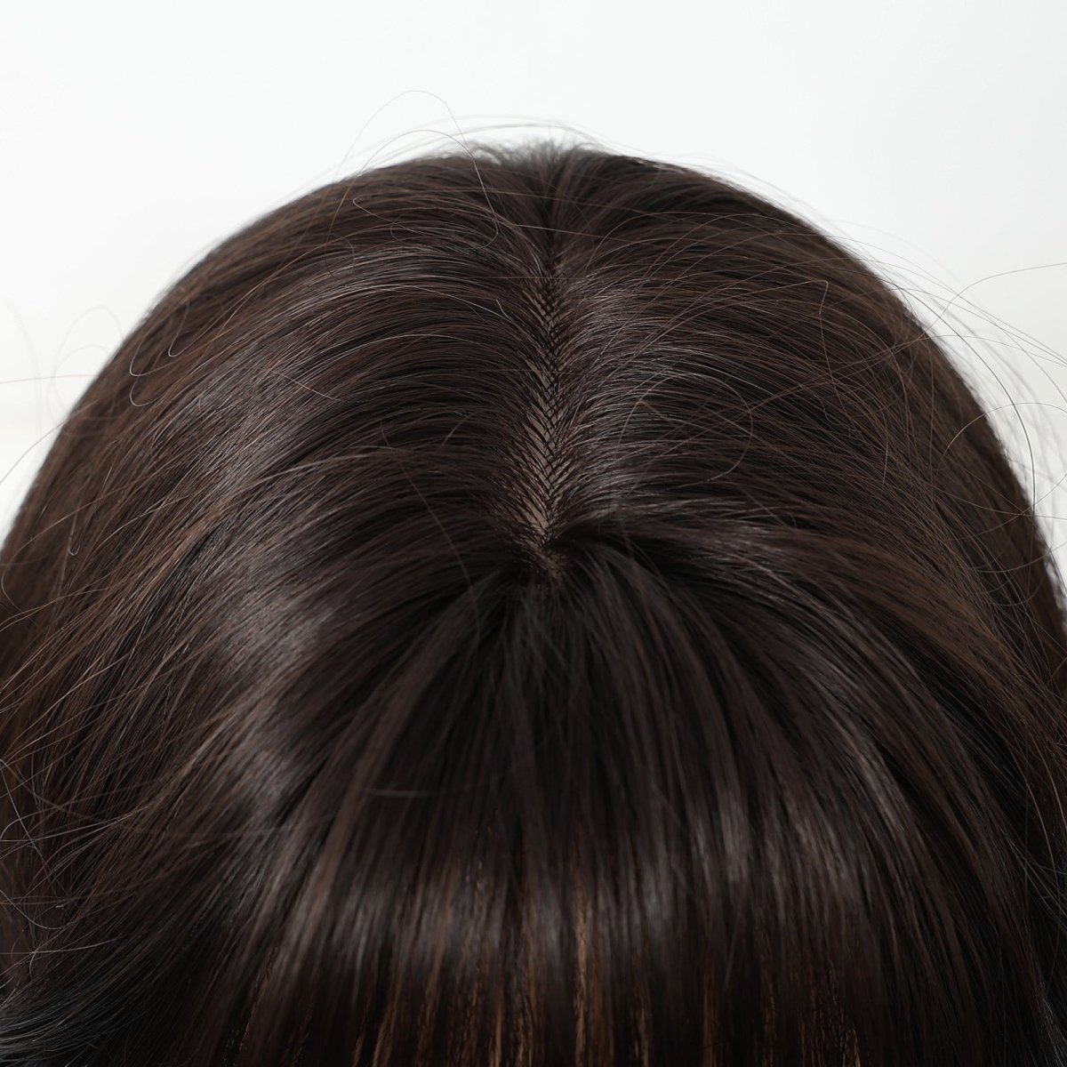 Jet Black Wavy with Full Fringe Wig - MARKETPLACE - Milk & Honey Wigs