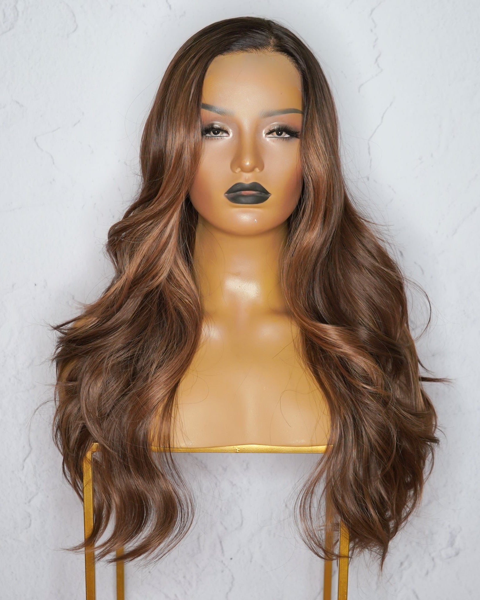 JOCELYN Dark Chocolate 13x6" Ombre Lace Front Wig - Milk & Honey Wigs