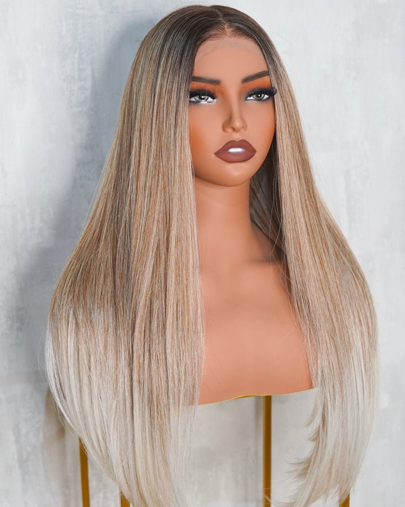 JORDI Honey Ombre Blonde 13x6 Lace Front Wig - Milk & Honey Wigs