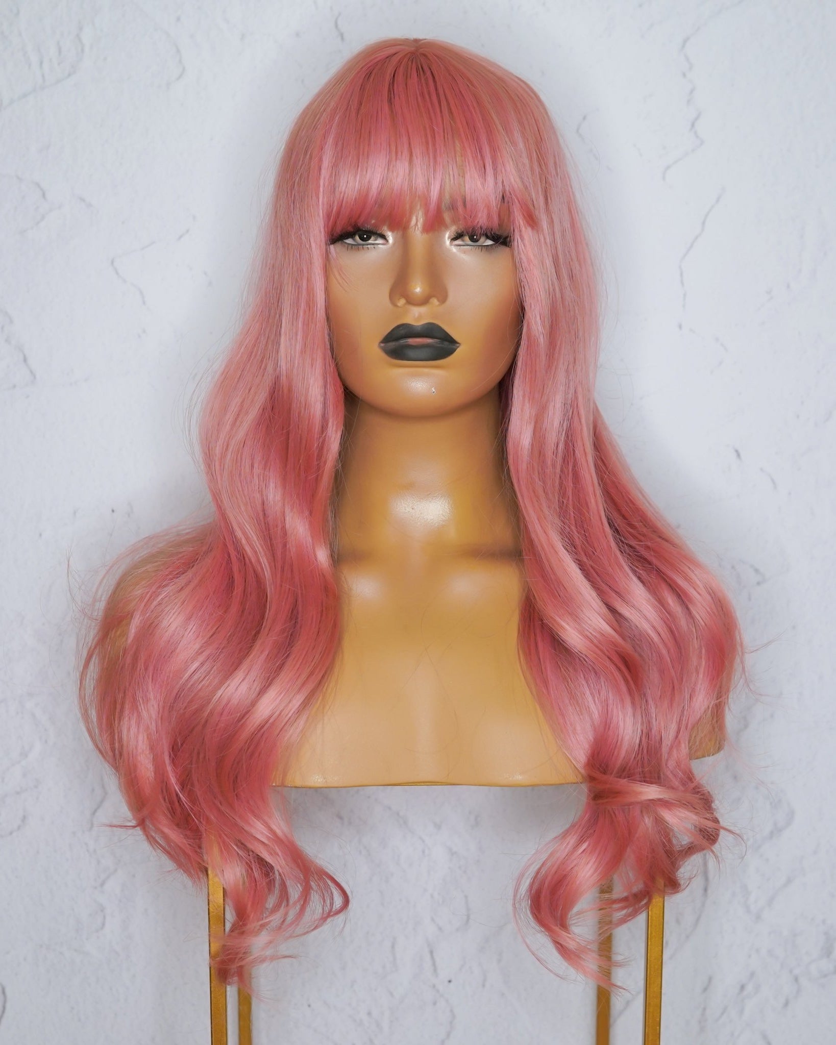 JOY Pink 22" Fringe Wig - Milk & Honey Wigs