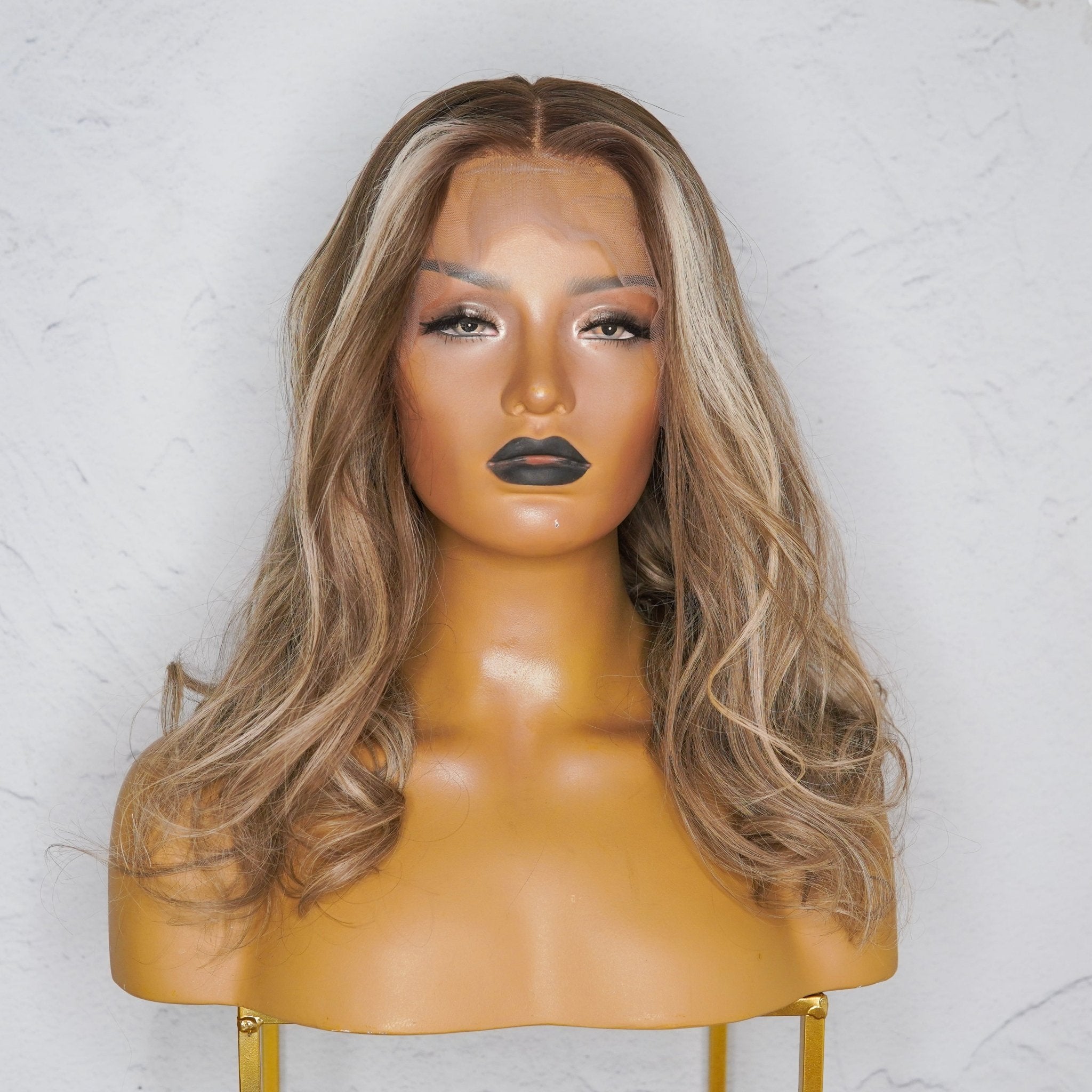 KAI Human Hair Lace Front Wig - Milk & Honey Wigs