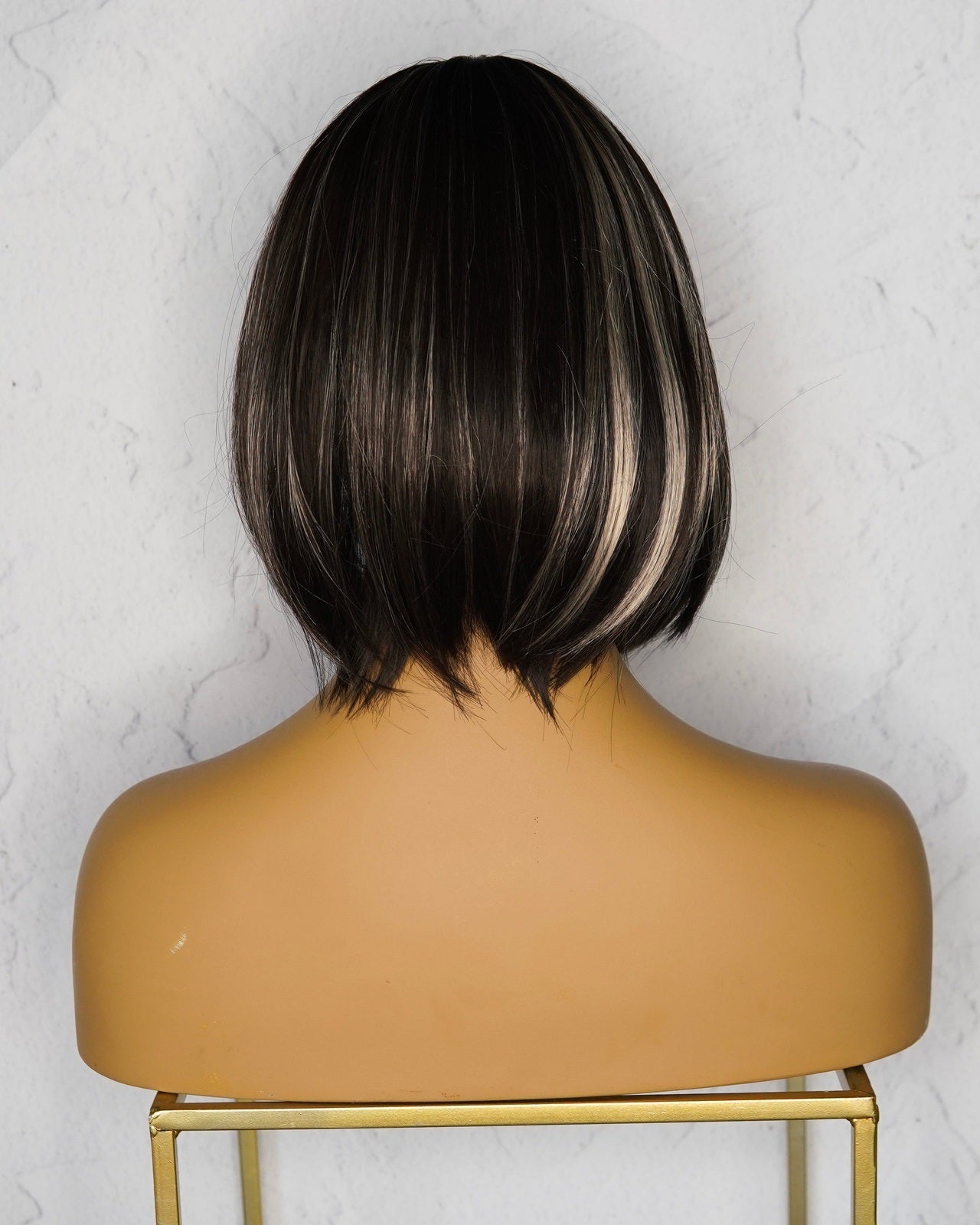 KIKI Black Highlights Fringe Wig - Milk & Honey Wigs