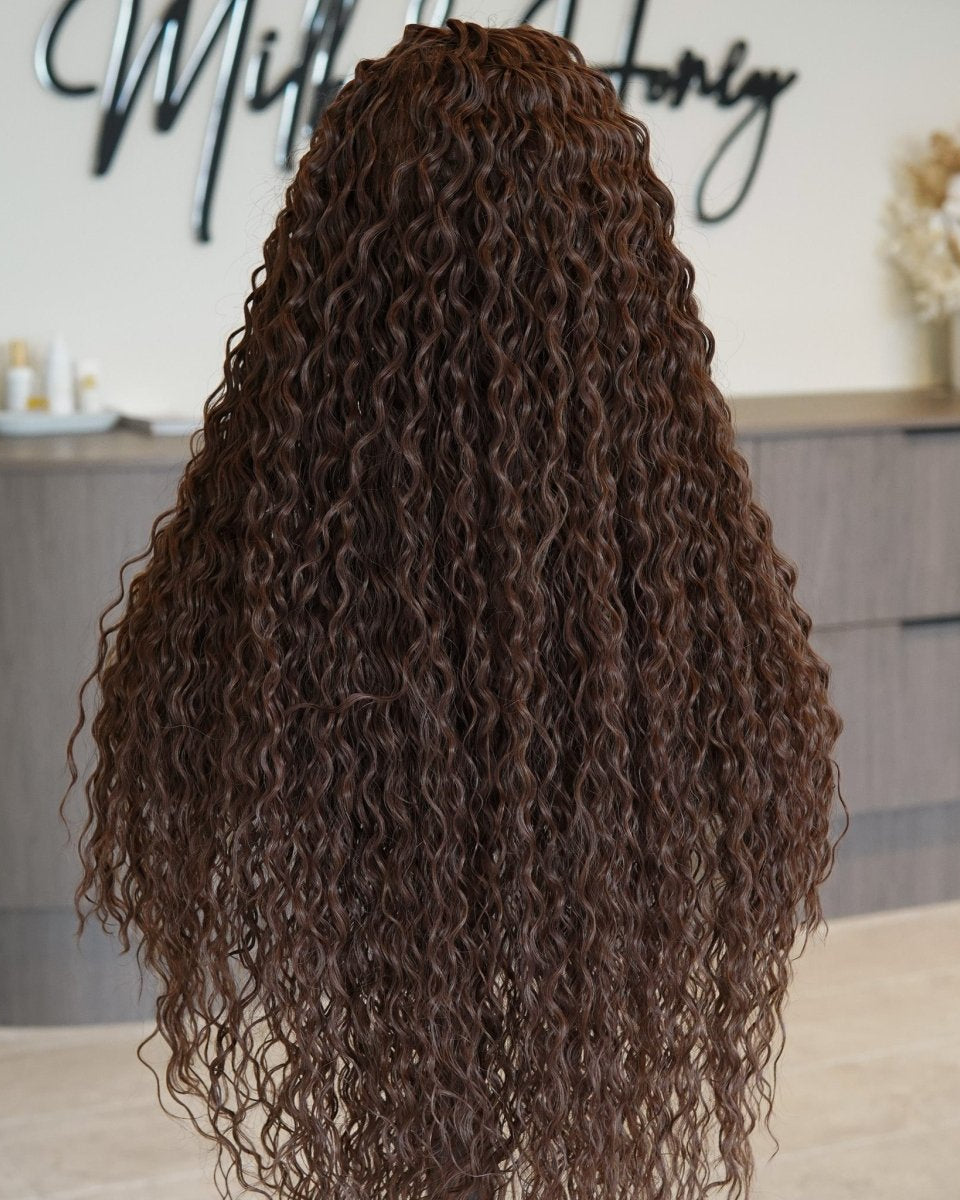 LALA Copper Ombre Lace Front Wig - Milk & Honey Wigs