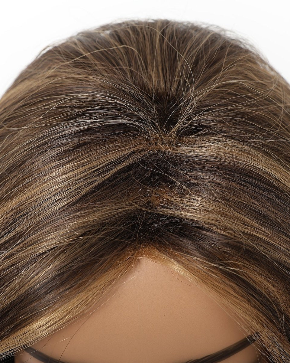 layered bob with highlights Wig - MARKETPLACE - Milk & Honey Wigs