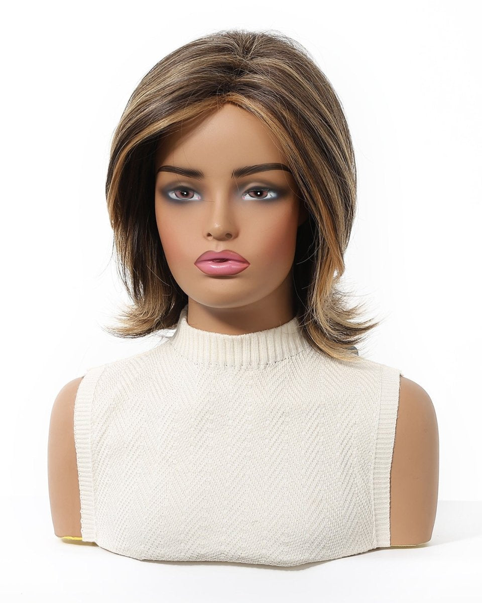 layered bob with highlights Wig - MARKETPLACE - Milk & Honey Wigs
