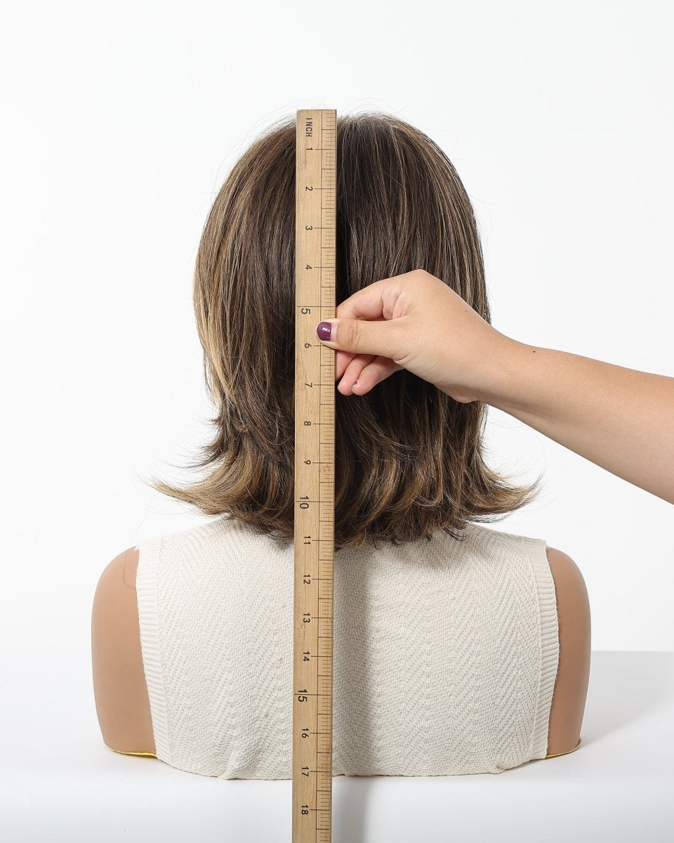 layered bob with highlights Wig - MARKETPLACE - Milk & Honey Wigs