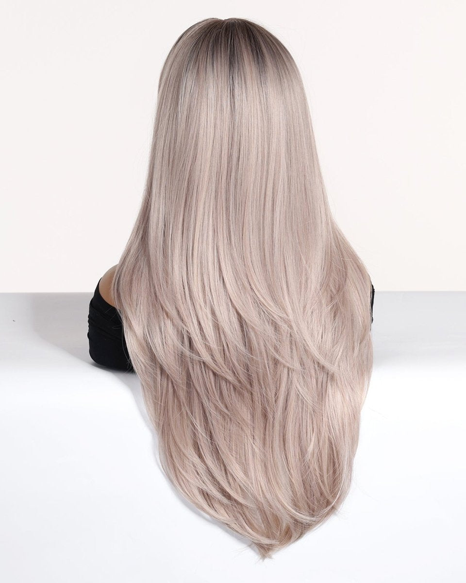 Layered Silver Blonde Wig - MARKETPLACE - Milk & Honey Wigs