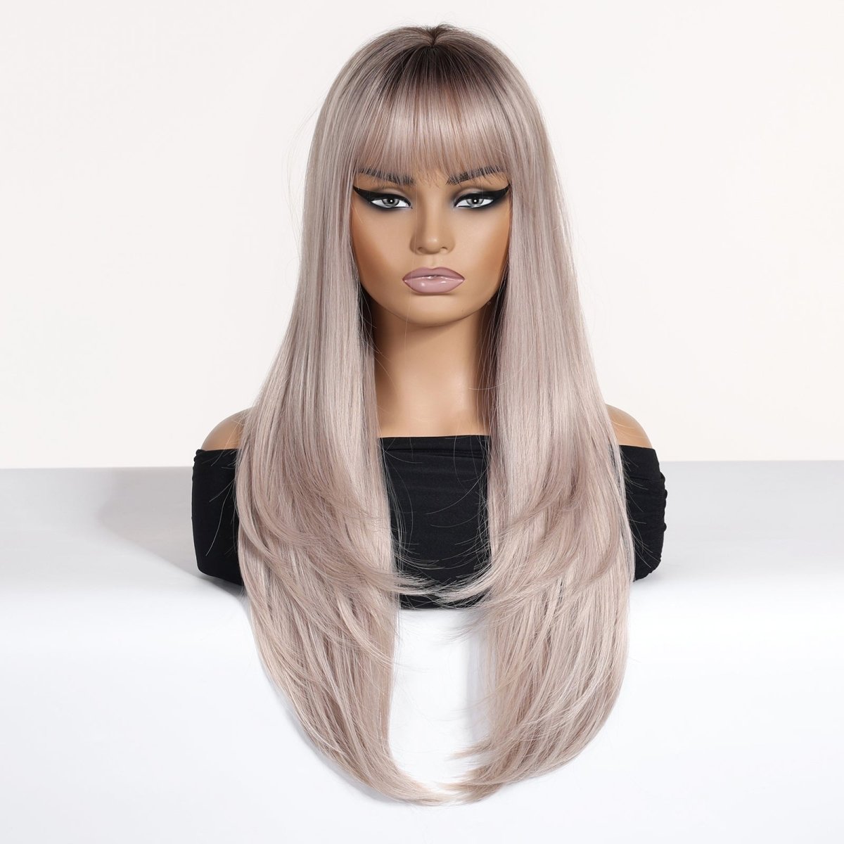 Layered Silver Blonde Wig - MARKETPLACE - Milk & Honey Wigs