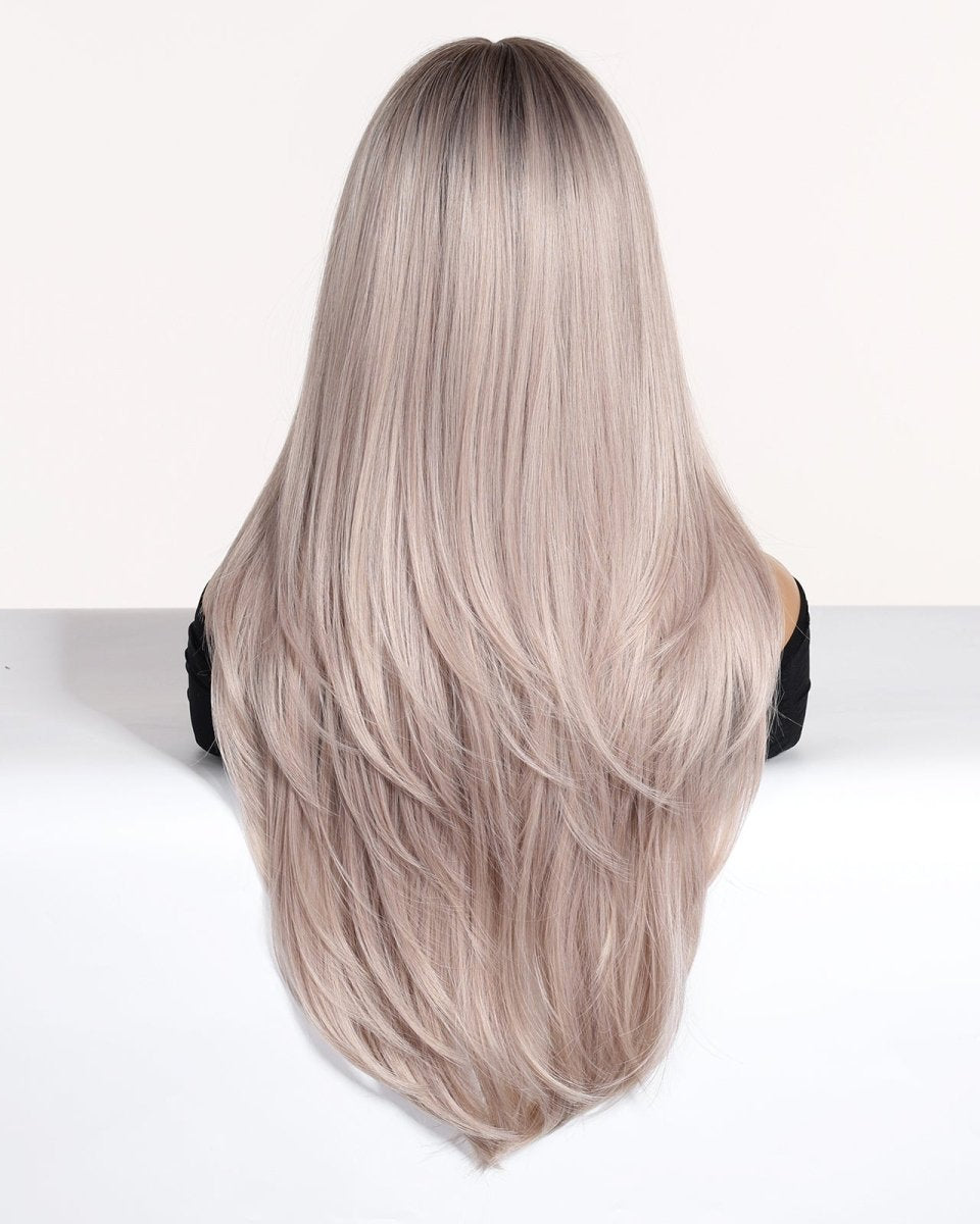 Layered Silver Blonde Wig - MARKETPLACE - Milk & Honey Wigs