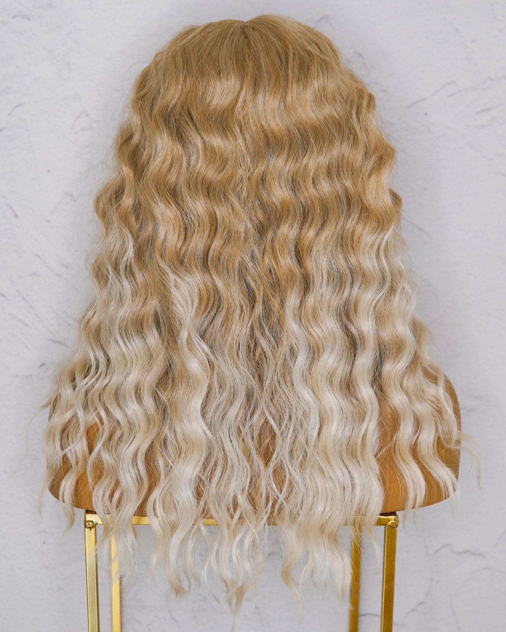 LILY 20" Frosted Blonde Lace Front Wig - Milk & Honey Wigs