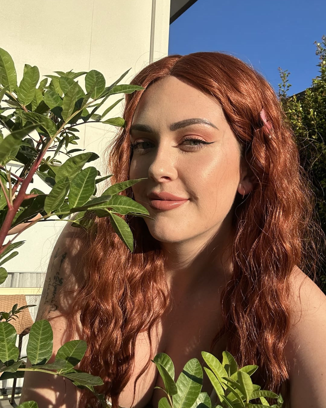 LILY 30" Auburn Lace Front Wig - Milk & Honey Wigs