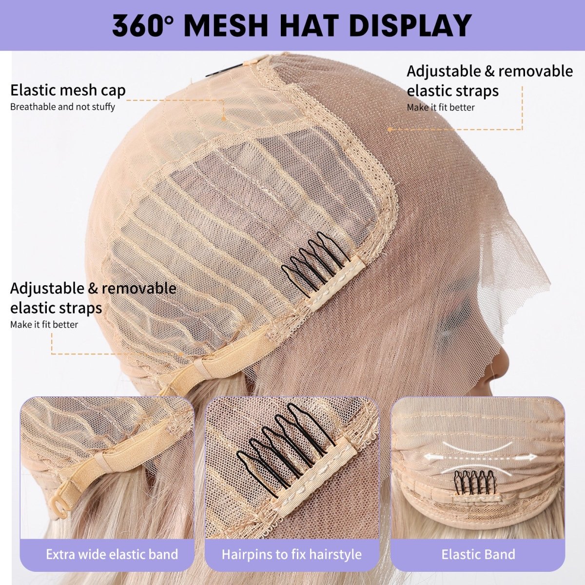 Long Blonde 13x6 Lace Front Wig - MARKETPLACE - Milk & Honey Wigs