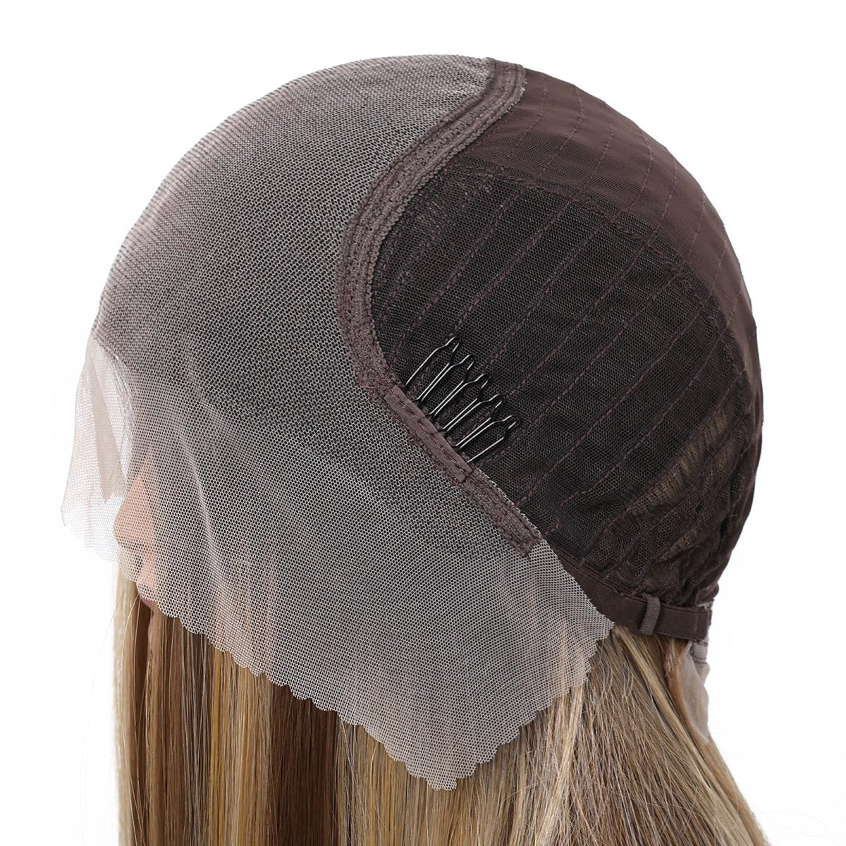 Long Dark Brunette 13x6 Lace Front Wig - MARKETPLACE - Milk & Honey Wigs