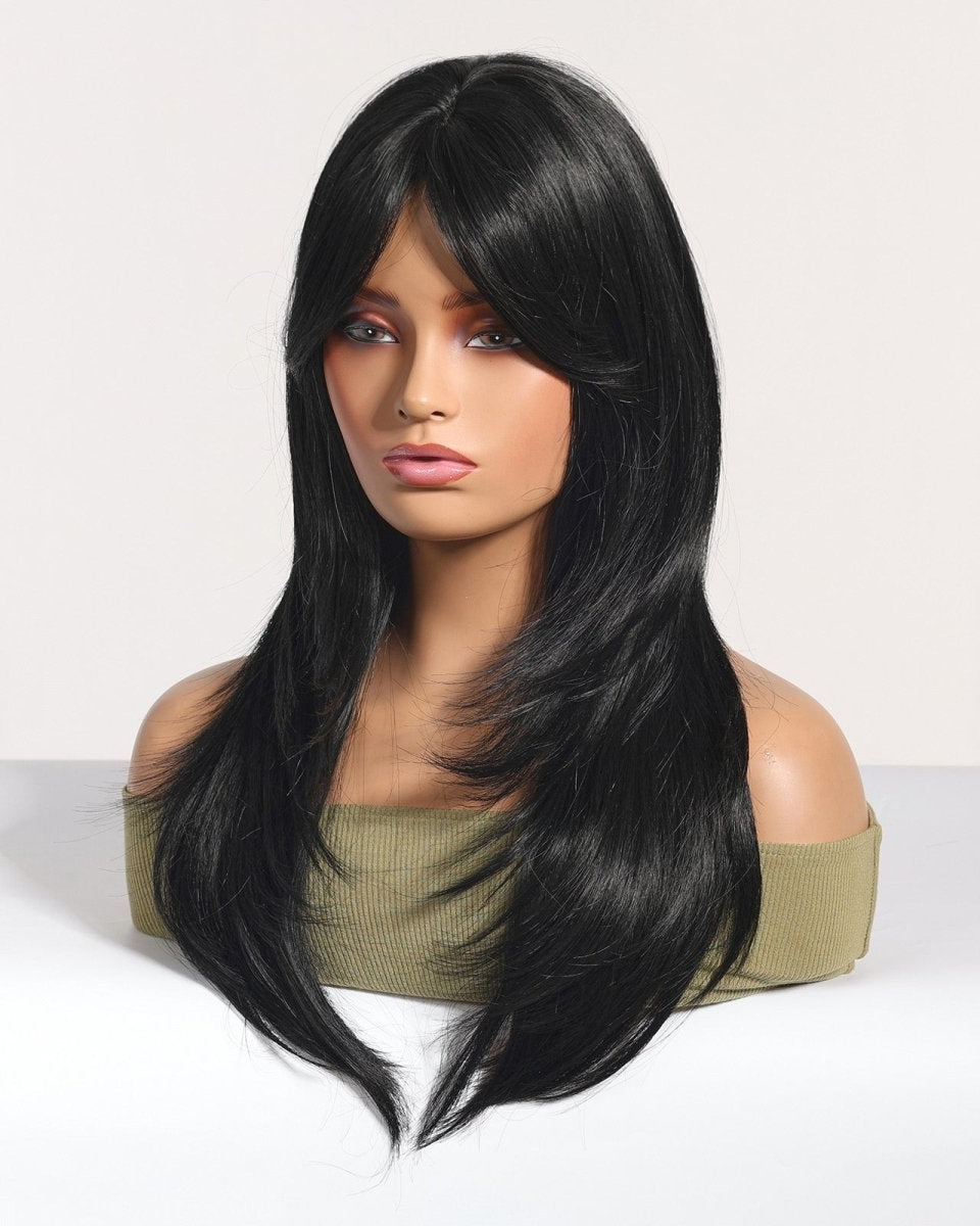 Long Layered Black Wig - MARKETPLACE - Milk & Honey Wigs