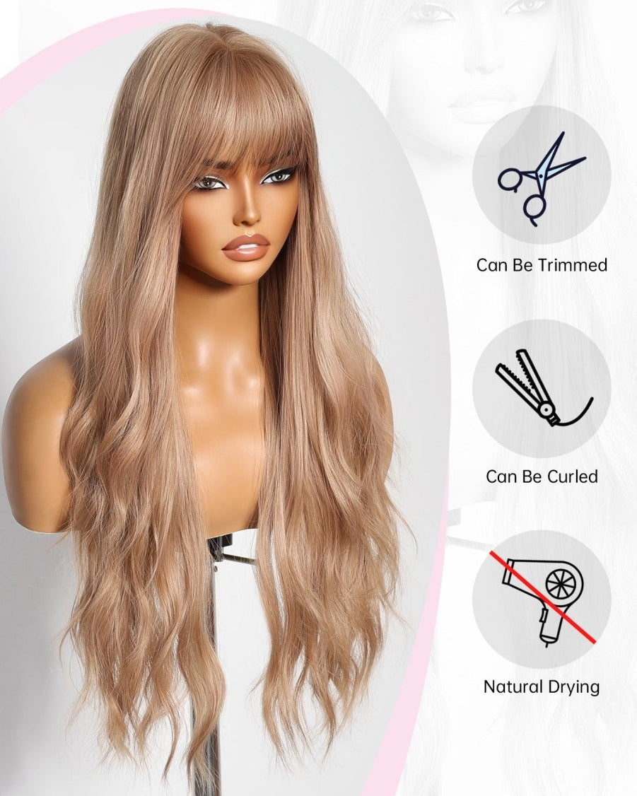 Long Wavy Blonde Wig - MARKETPLACE - Milk & Honey Wigs