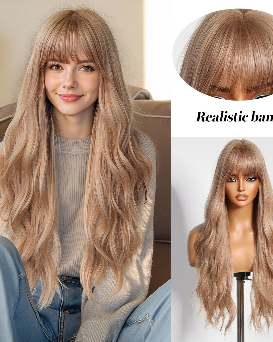 Long Wavy Blonde Wig - MARKETPLACE - Milk & Honey Wigs