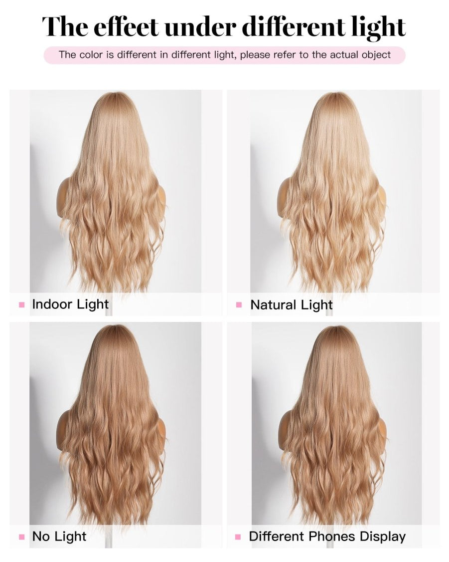 Long Wavy Blonde Wig - MARKETPLACE - Milk & Honey Wigs