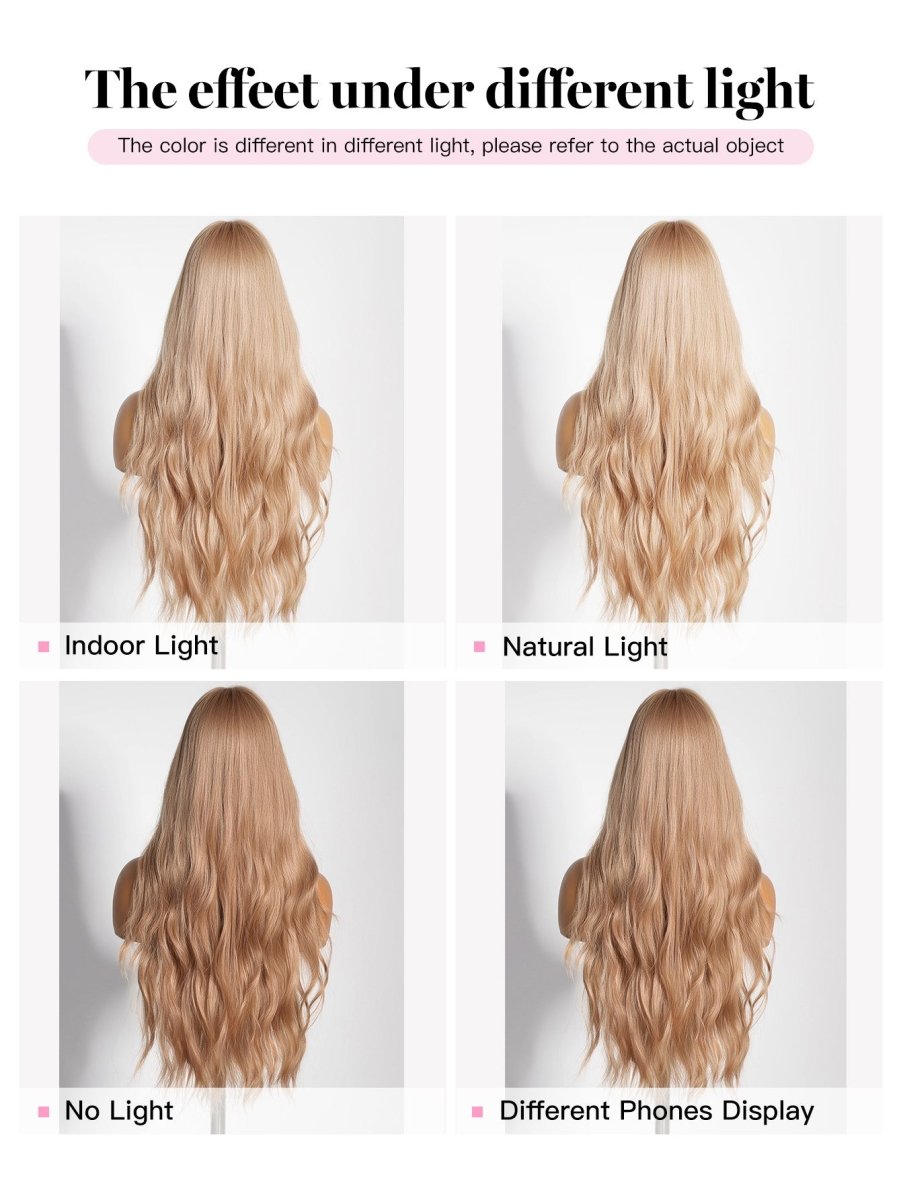 Long Wavy Blonde Wig - MARKETPLACE - Milk & Honey Wigs