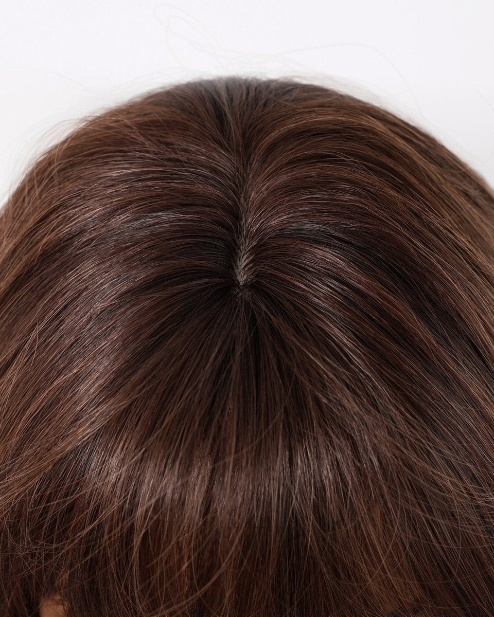 Long Wavy Chestnut Brown Wig - MARKETPLACE - Milk & Honey Wigs