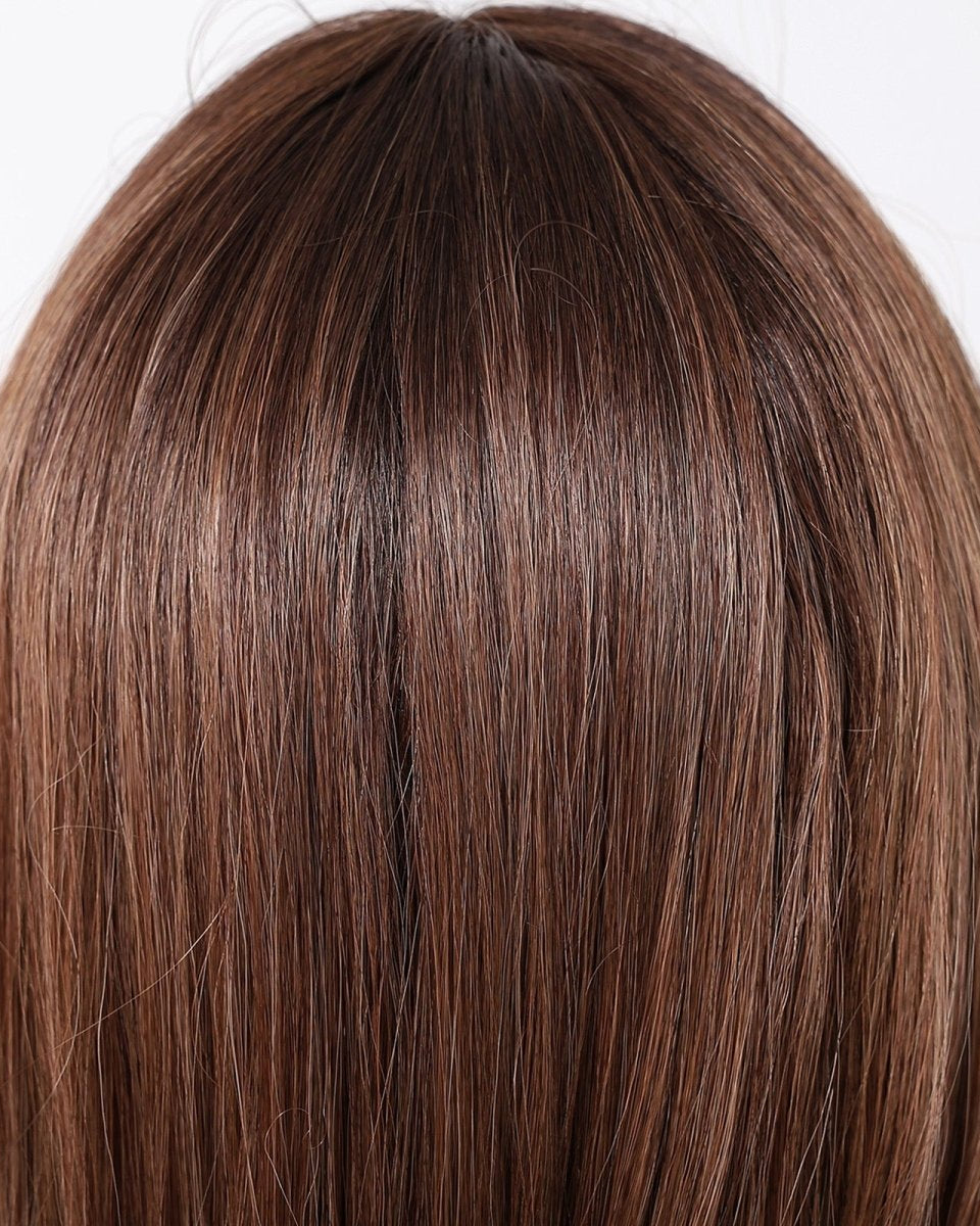 Long Wavy Chestnut Brown Wig - MARKETPLACE - Milk & Honey Wigs