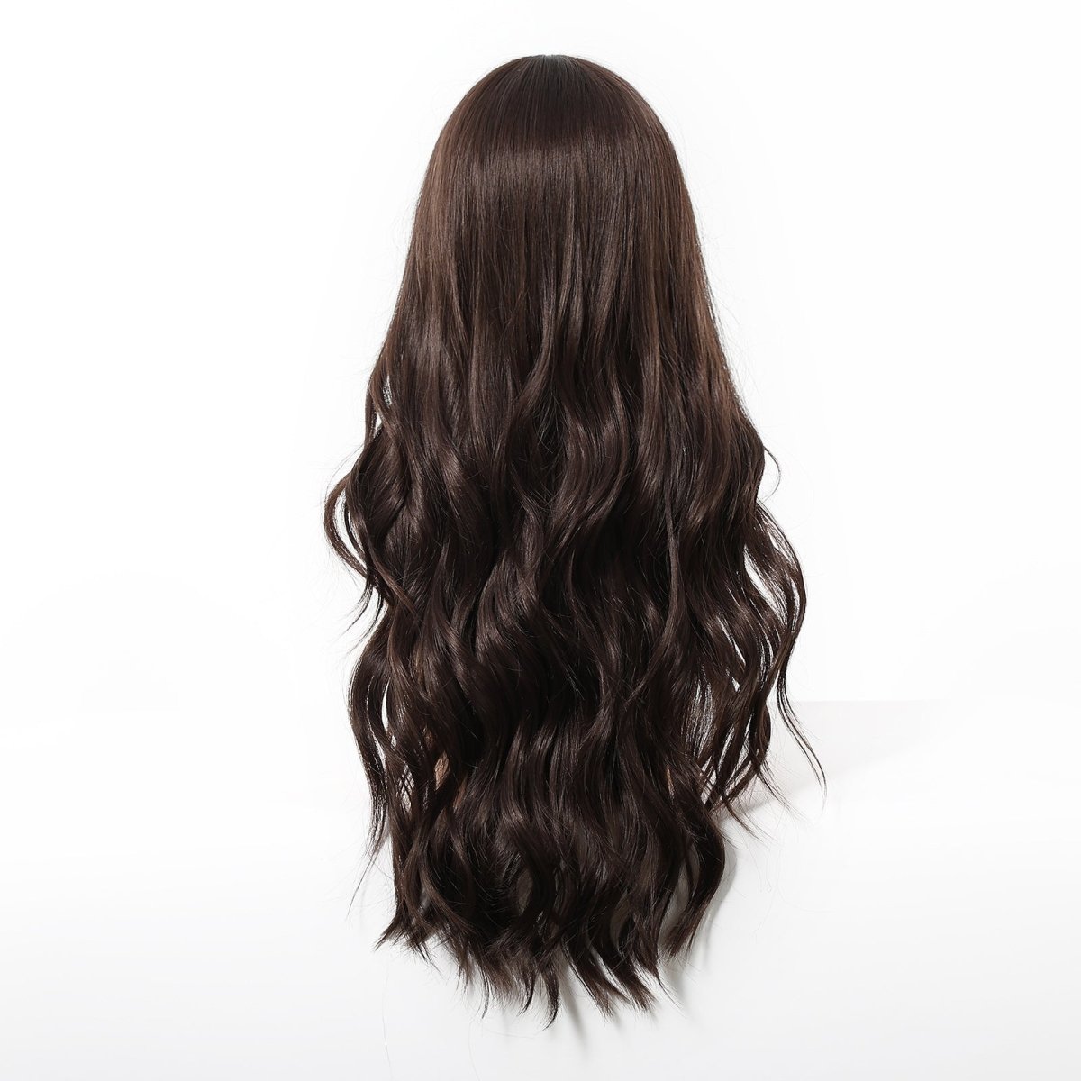 Long Wavy Dark Brown Wig - MARKETPLACE - Milk & Honey Wigs