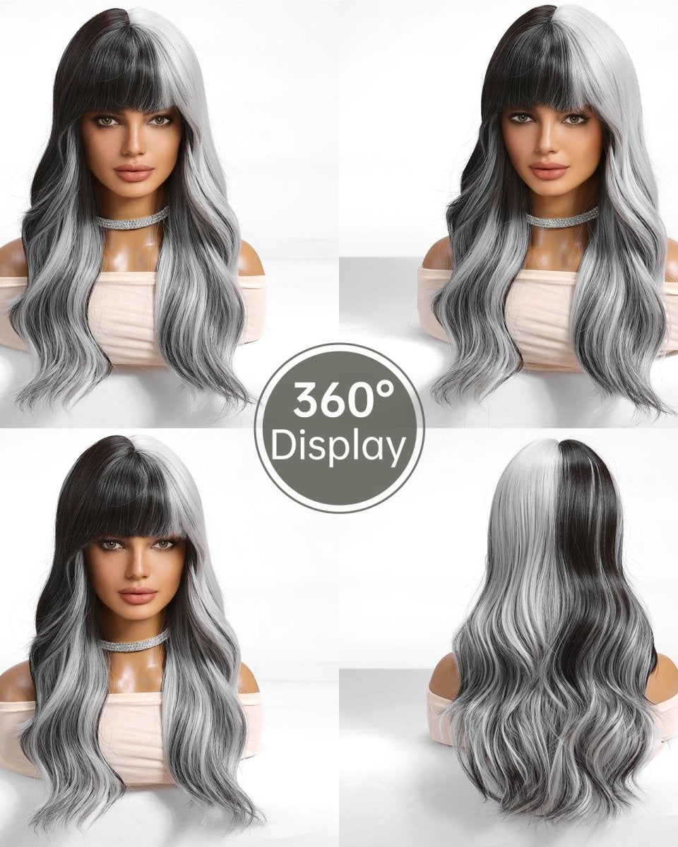 Long Wavy Ombre Wig - MARKETPLACE - Milk & Honey Wigs