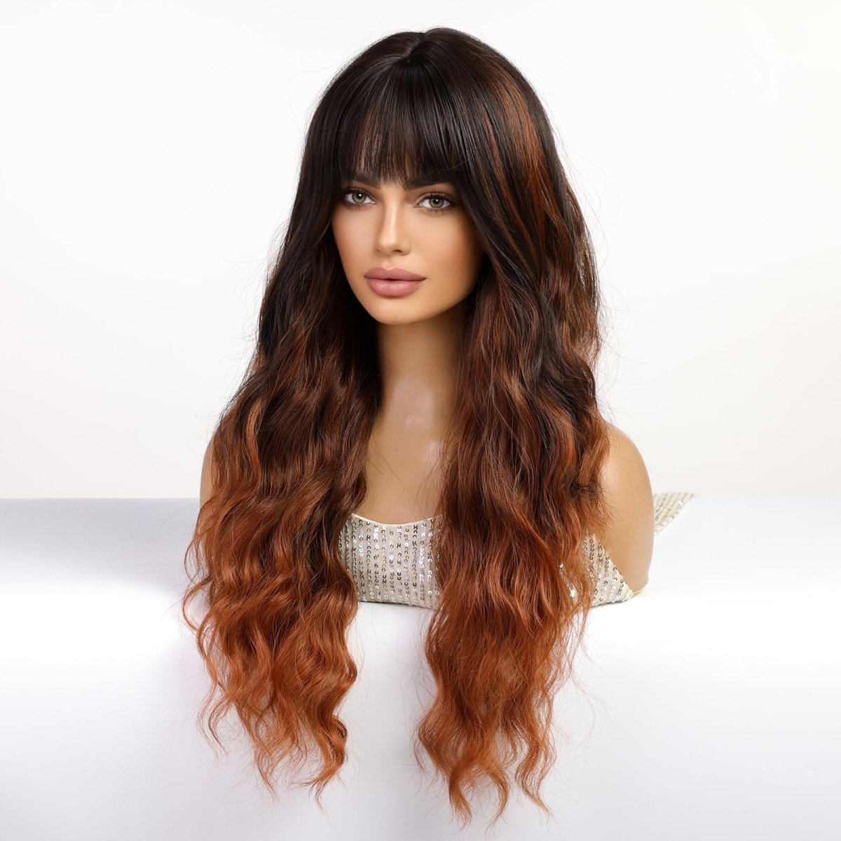 Long Wavy Ombre Wig - MARKETPLACE - Milk & Honey Wigs