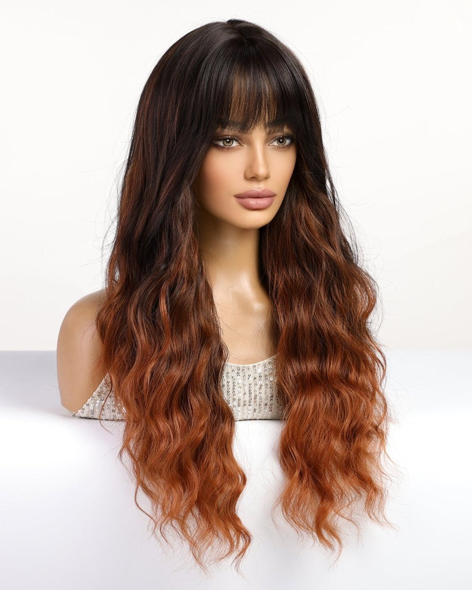 Long Wavy Ombre Wig - MARKETPLACE - Milk & Honey Wigs