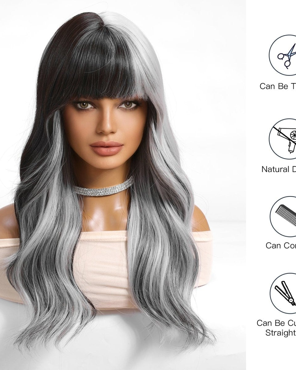 Long Wavy Ombre Wig - MARKETPLACE - Milk & Honey Wigs