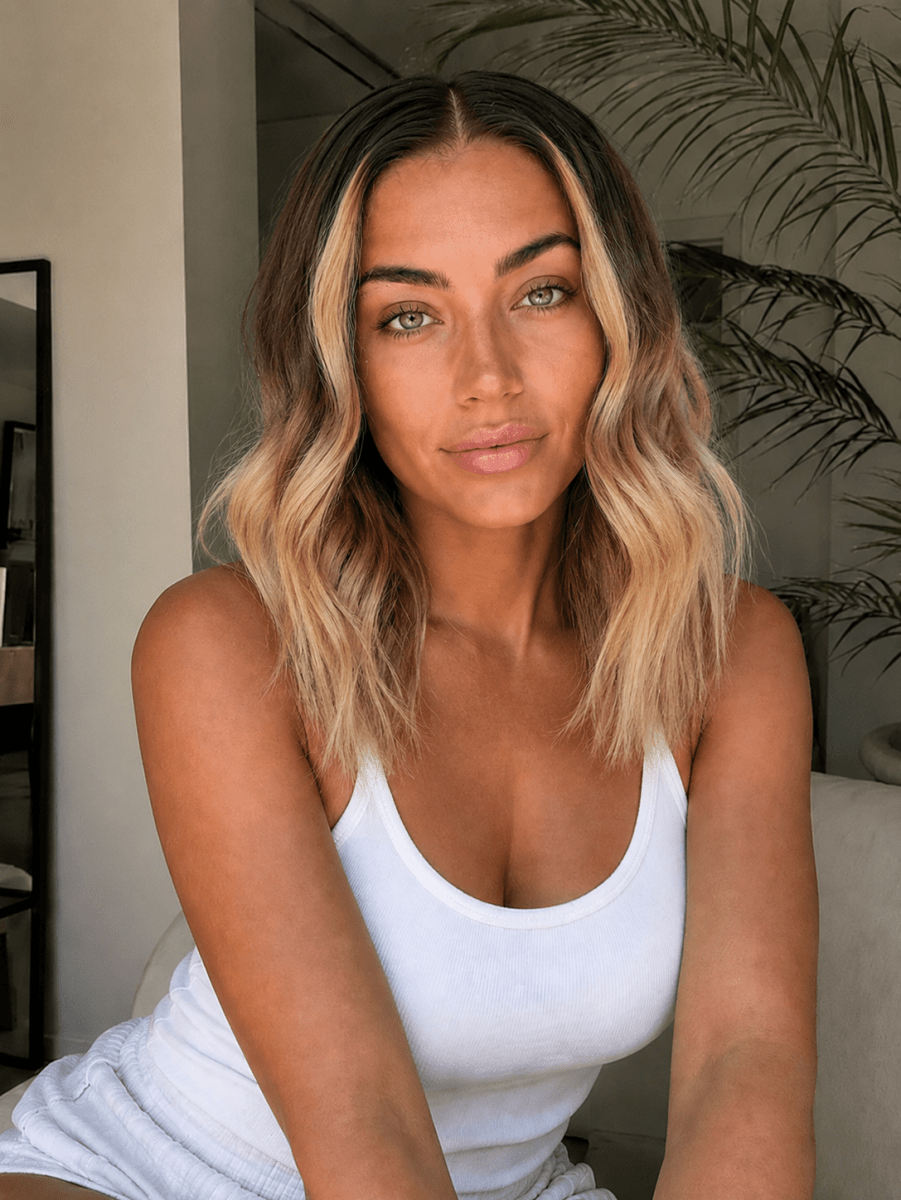 LORELEI - Ombre Brown - Human Hair Wig - Milk & Honey Wigs