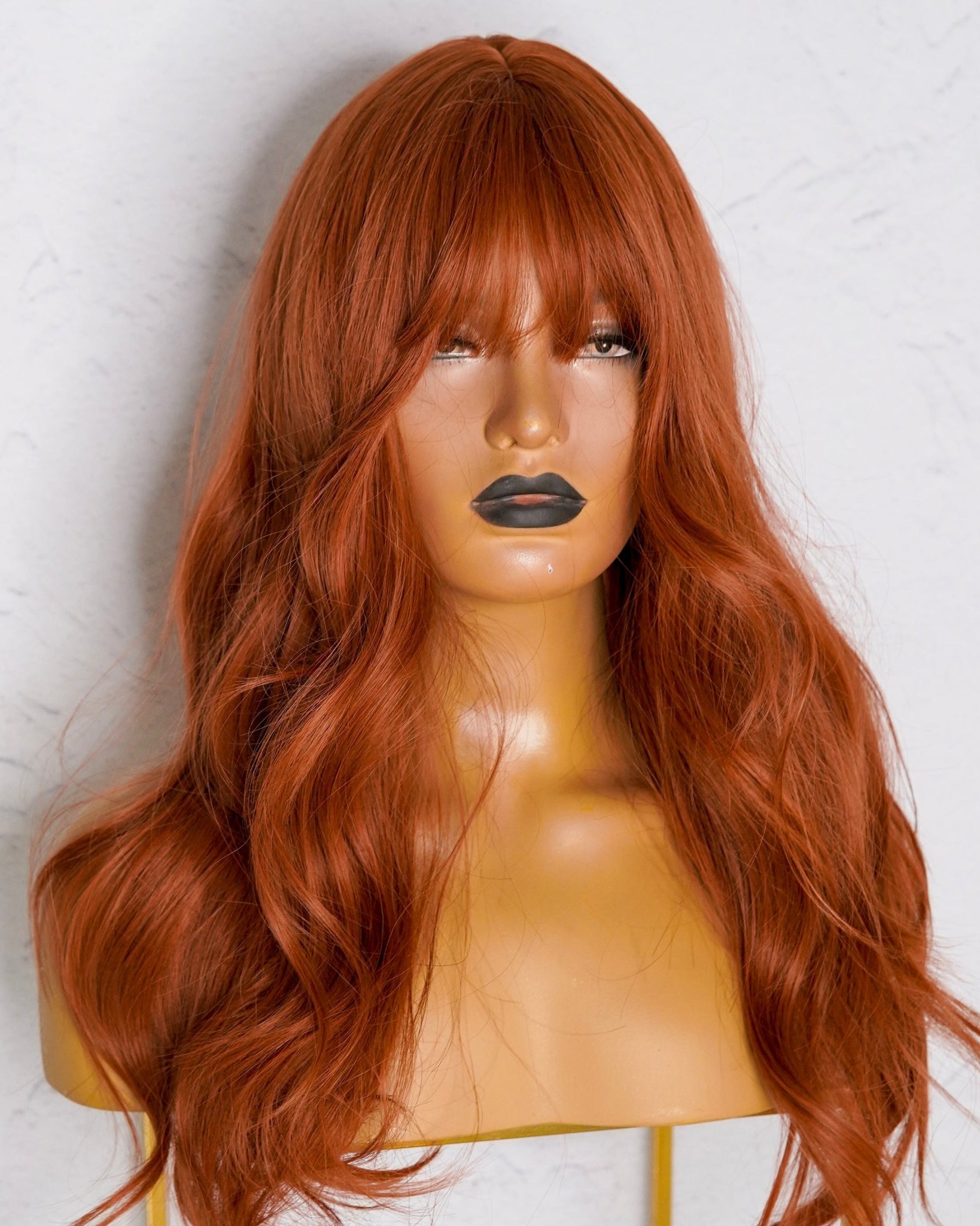 LUCA Auburn Fringe Wig - Milk & Honey Wigs