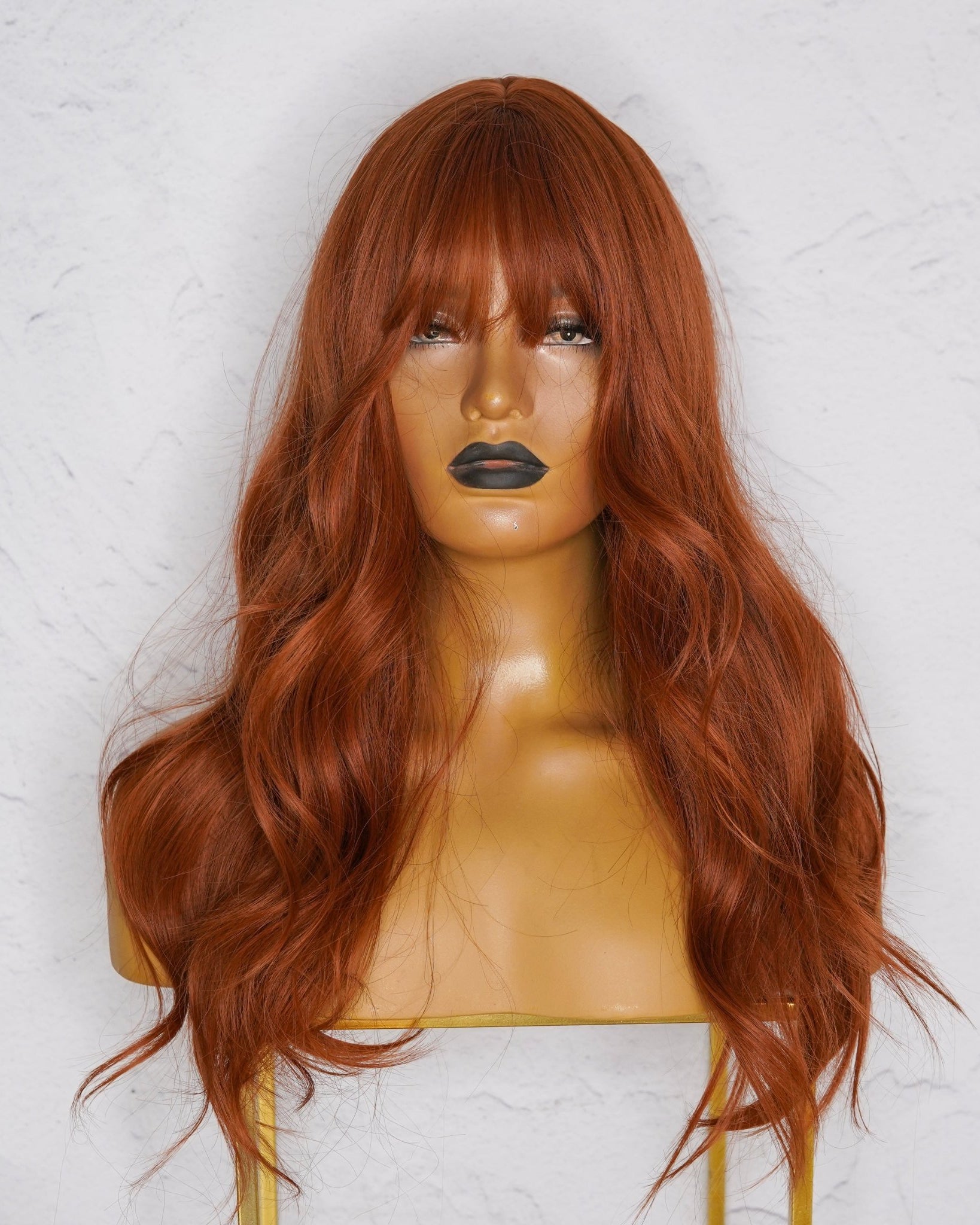 LUCA Auburn Fringe Wig - Milk & Honey Wigs