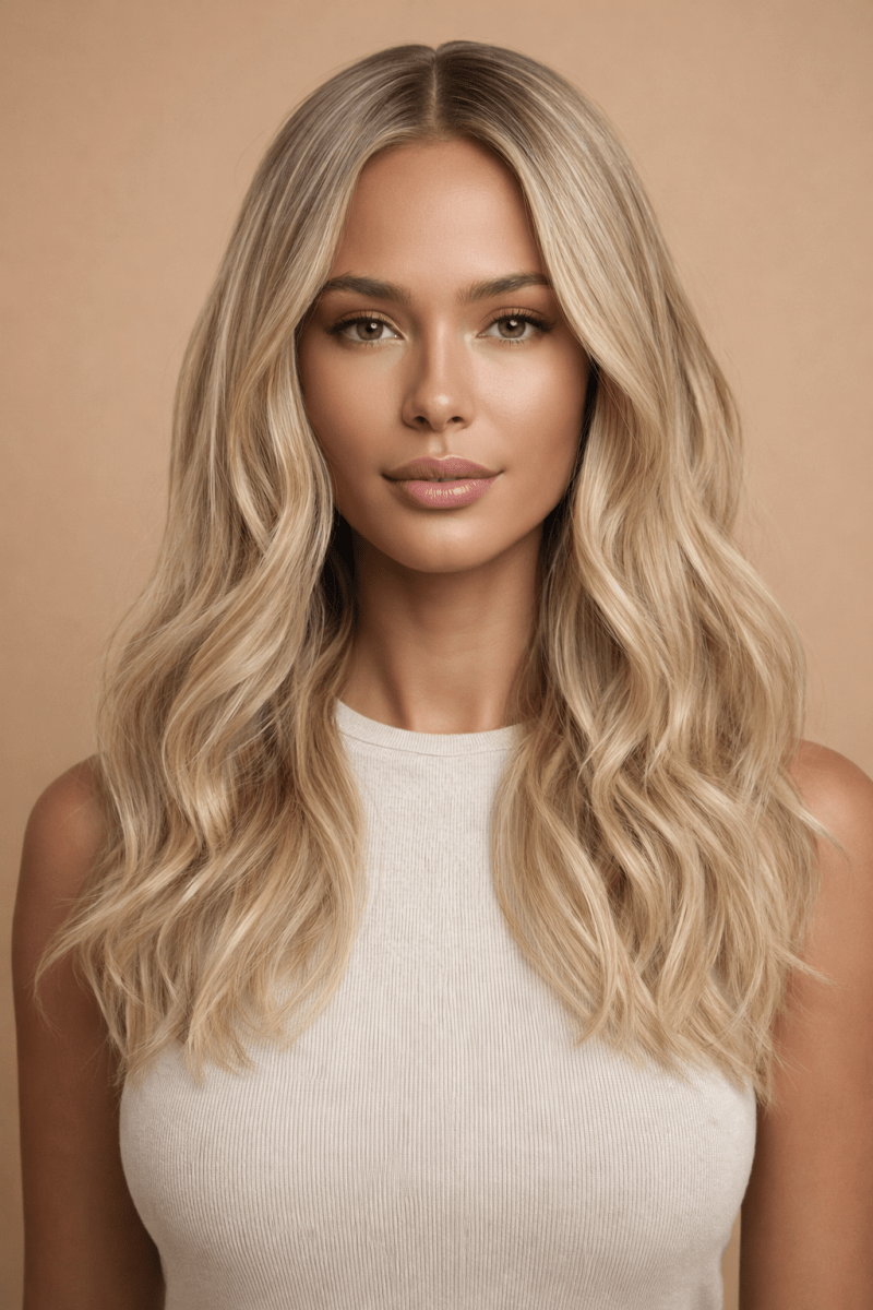 LUCIA - Lived In Blonde - Human Hair Wig - Milk & Honey Wigs