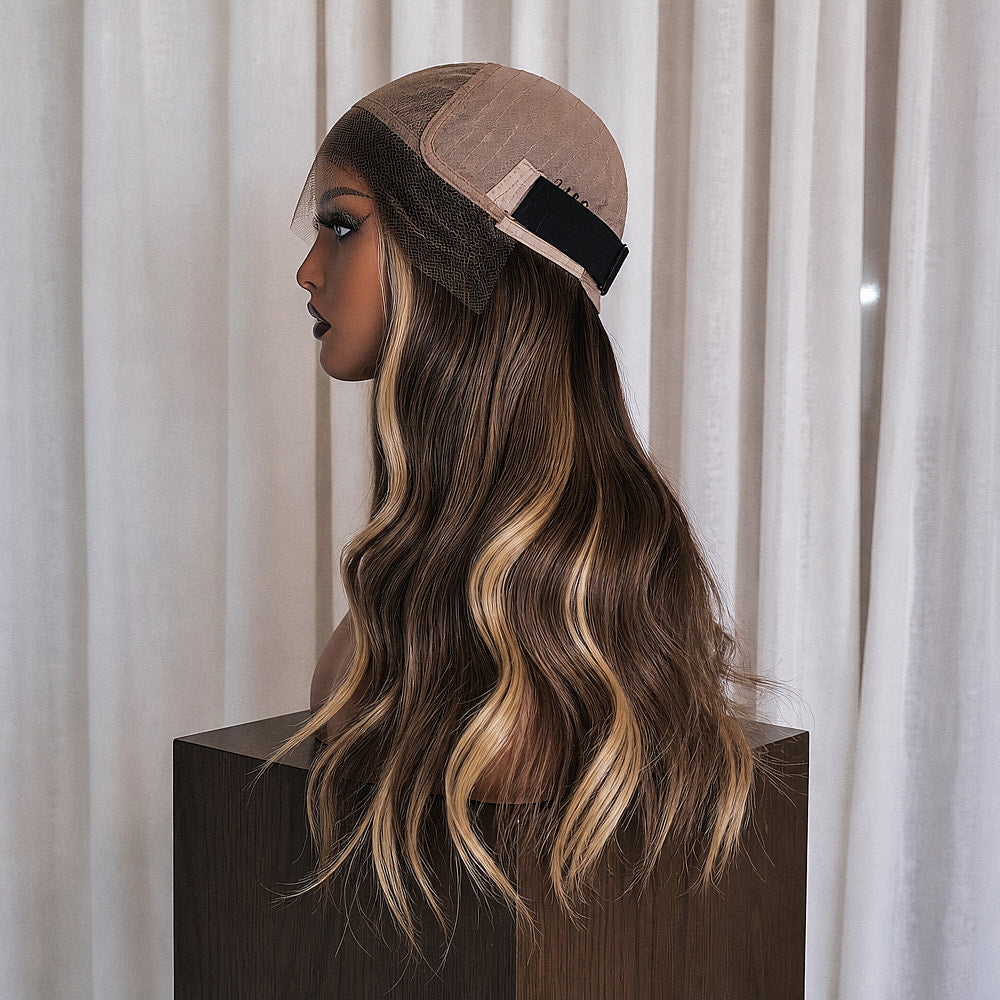 CARTER 18 INCH - Lived In Brunette - Human Hair Wig