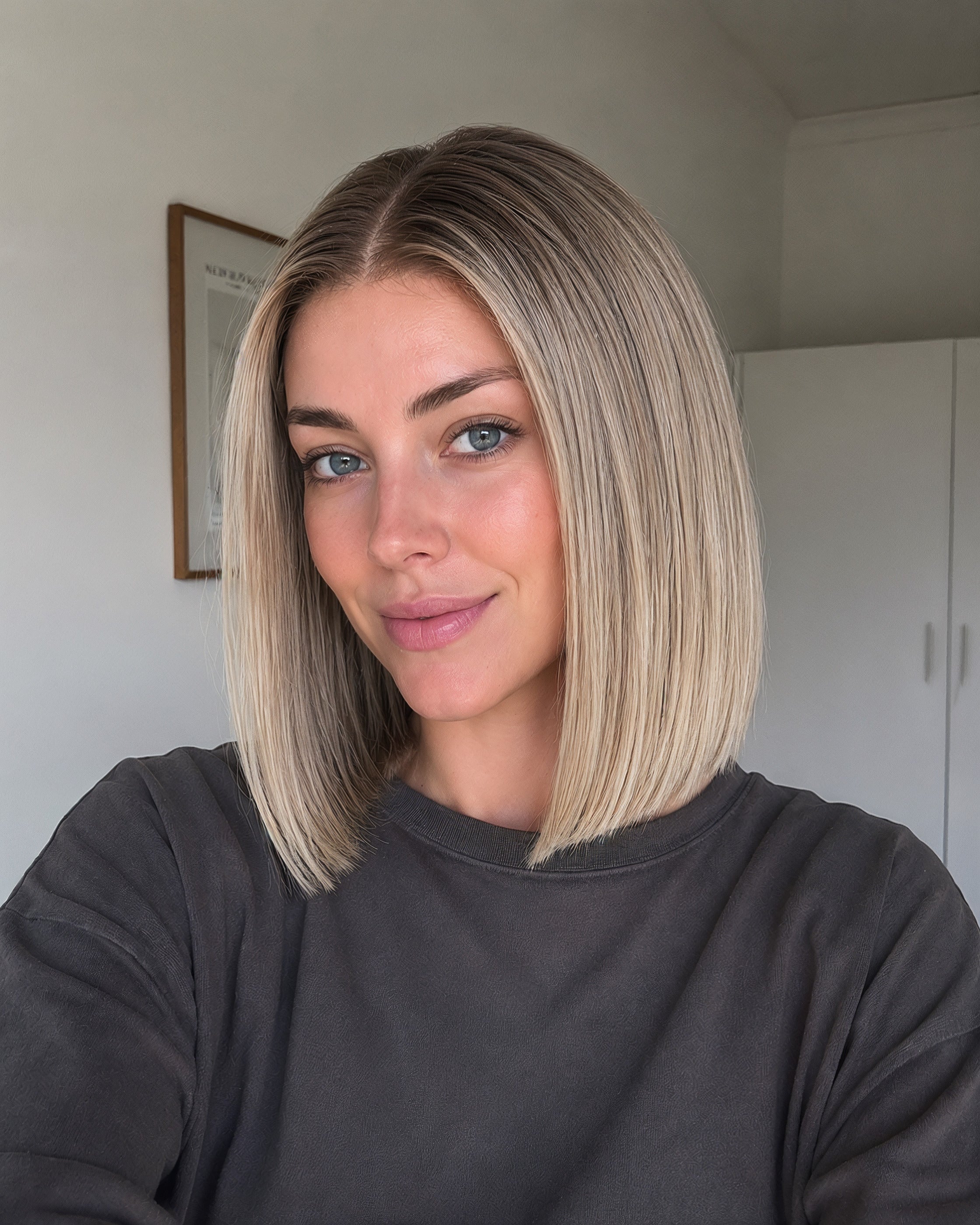 PAYTON 10 INCH BOB - Lived In Blonde - Human Hair Wig