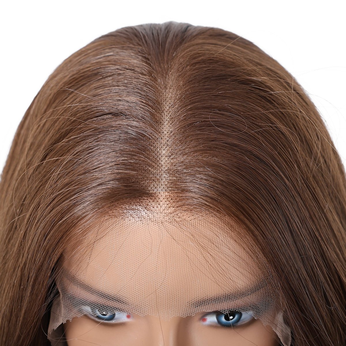 Medium Chocolate Brown Wavy 13x6 Lace Front Wig - MARKETPLACE - Milk & Honey Wigs