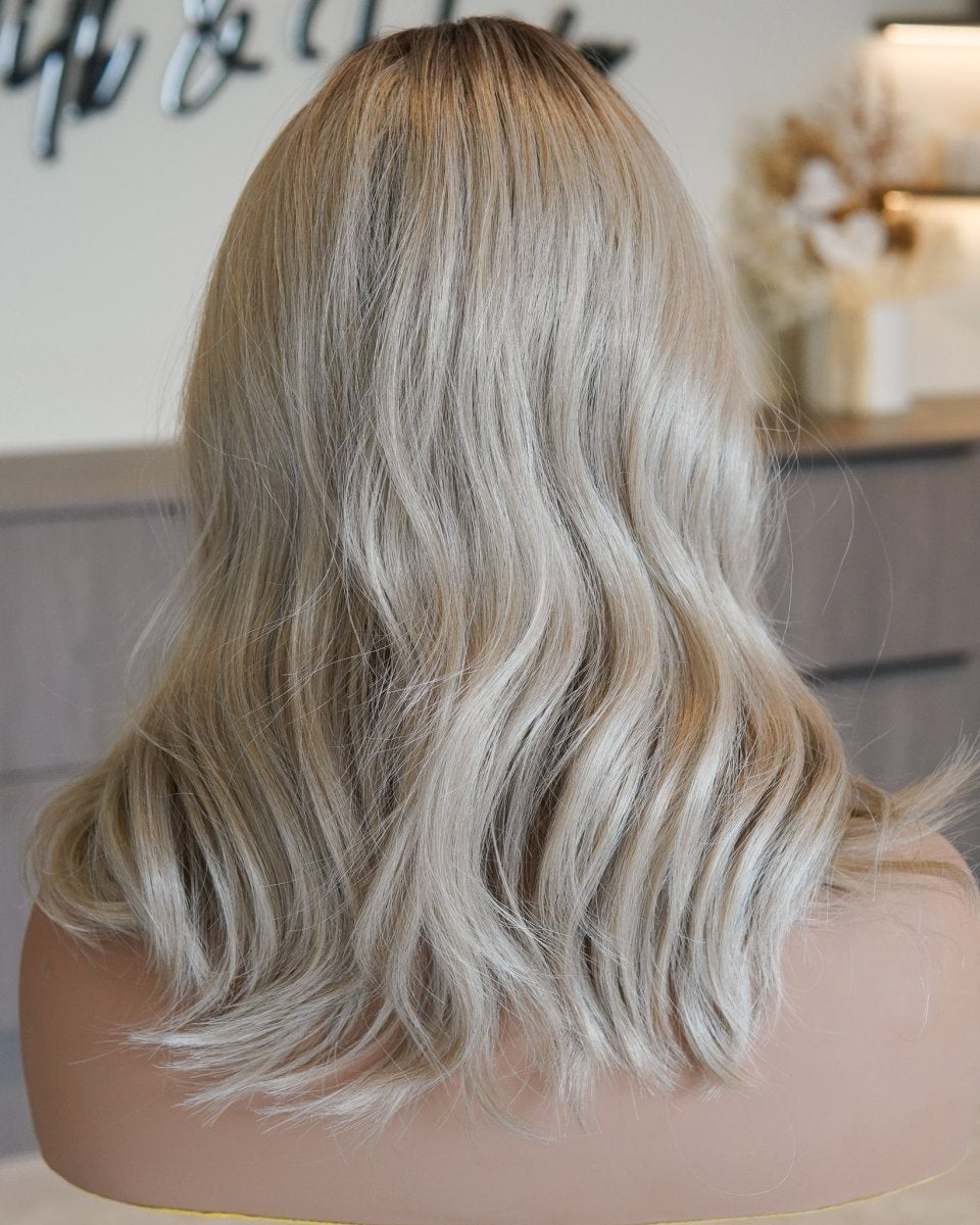 MELISSA Ombre Blonde Lace Front Wig - Milk & Honey Wigs