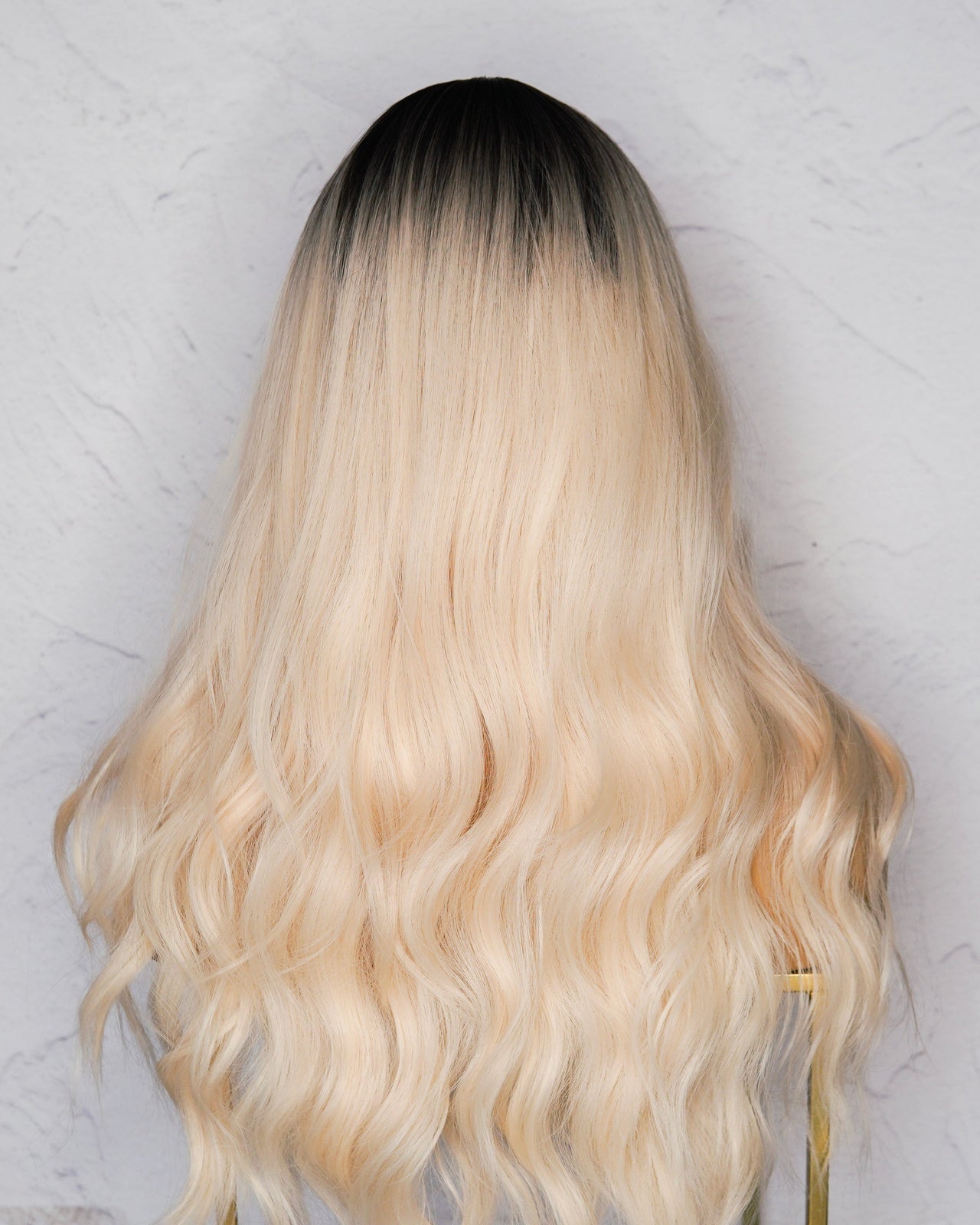 MILAH Blonde Ombre Fringe Wig - Milk & Honey Wigs