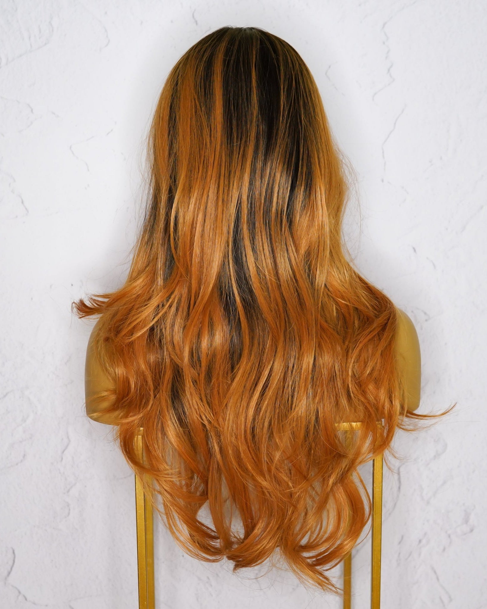 MILO Copper Ombre Fringe Wig - Milk & Honey Wigs