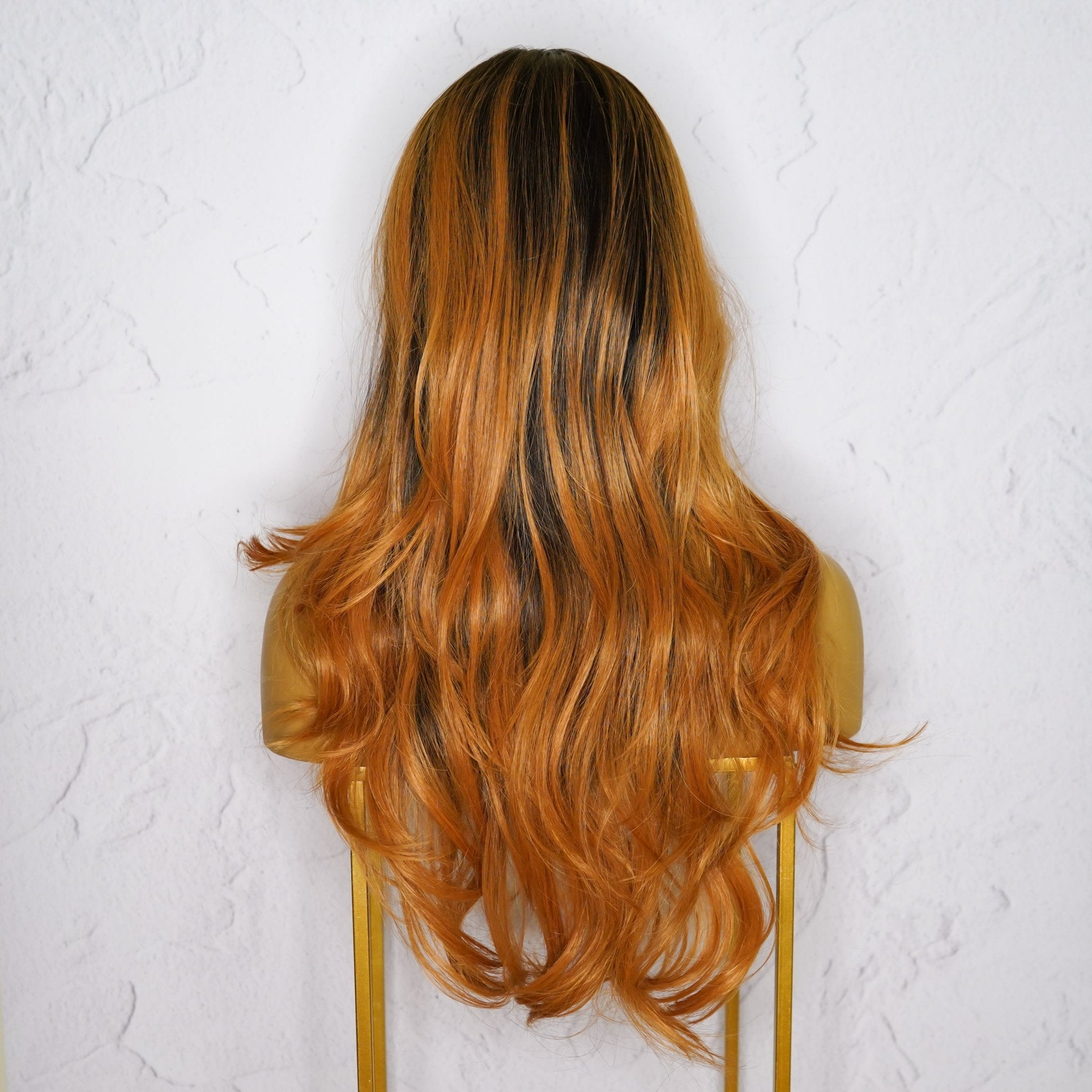 MILO Copper Ombre Fringe Wig - Milk & Honey Wigs