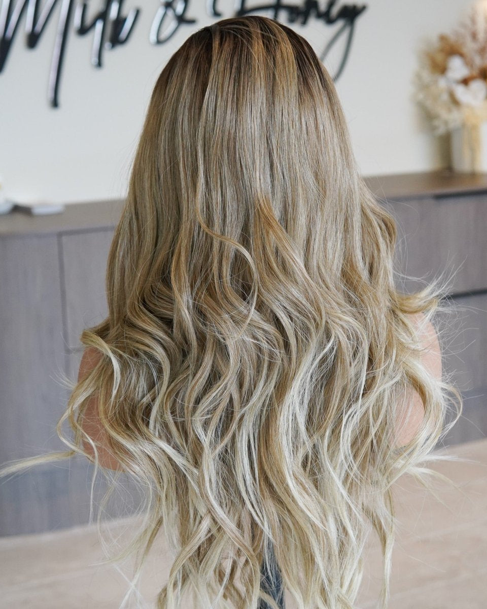 MONTE Mocha Lace Front Wig - Milk & Honey Wigs