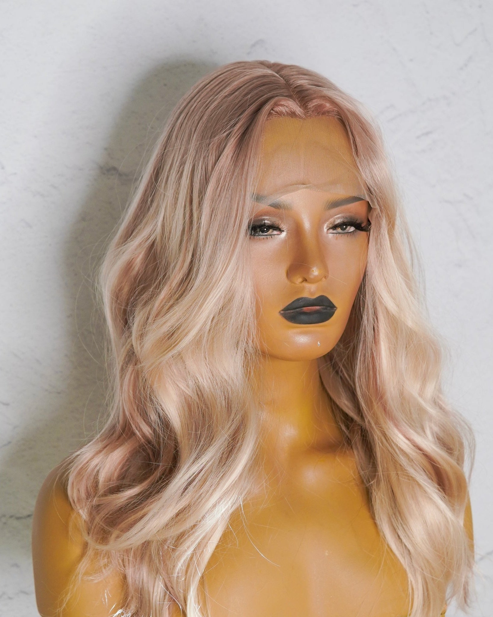 NAOMI Honey Blonde Lace Front Wig - Milk & Honey Wigs