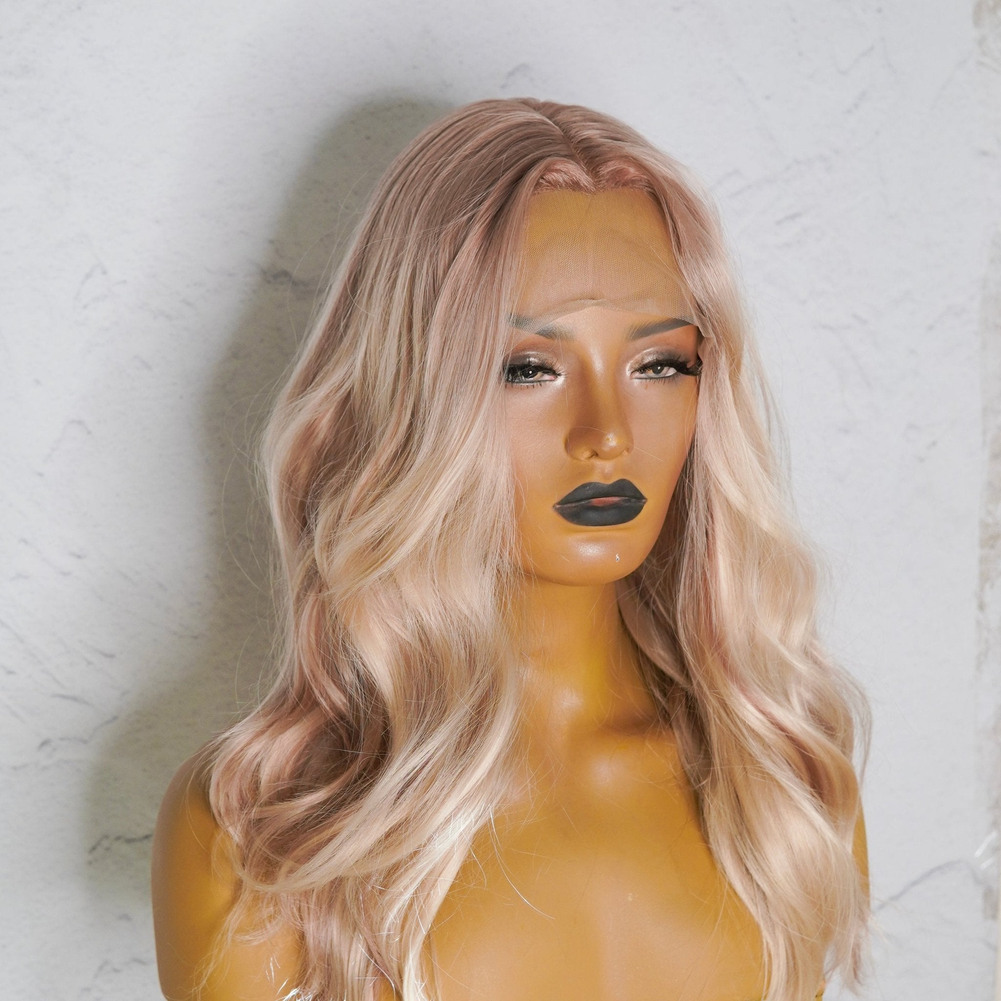 NAOMI Honey Blonde Lace Front Wig - Milk & Honey Wigs